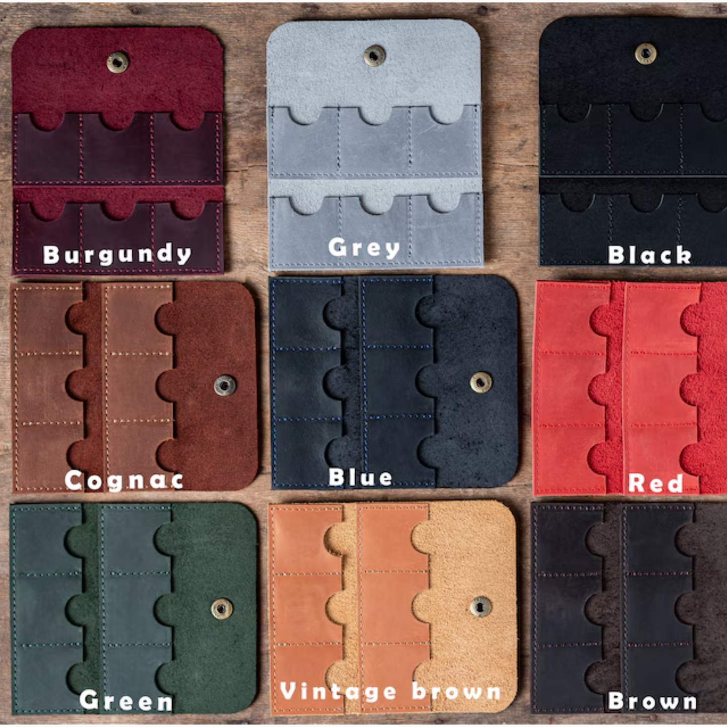 Leather Guitar Pick Holder