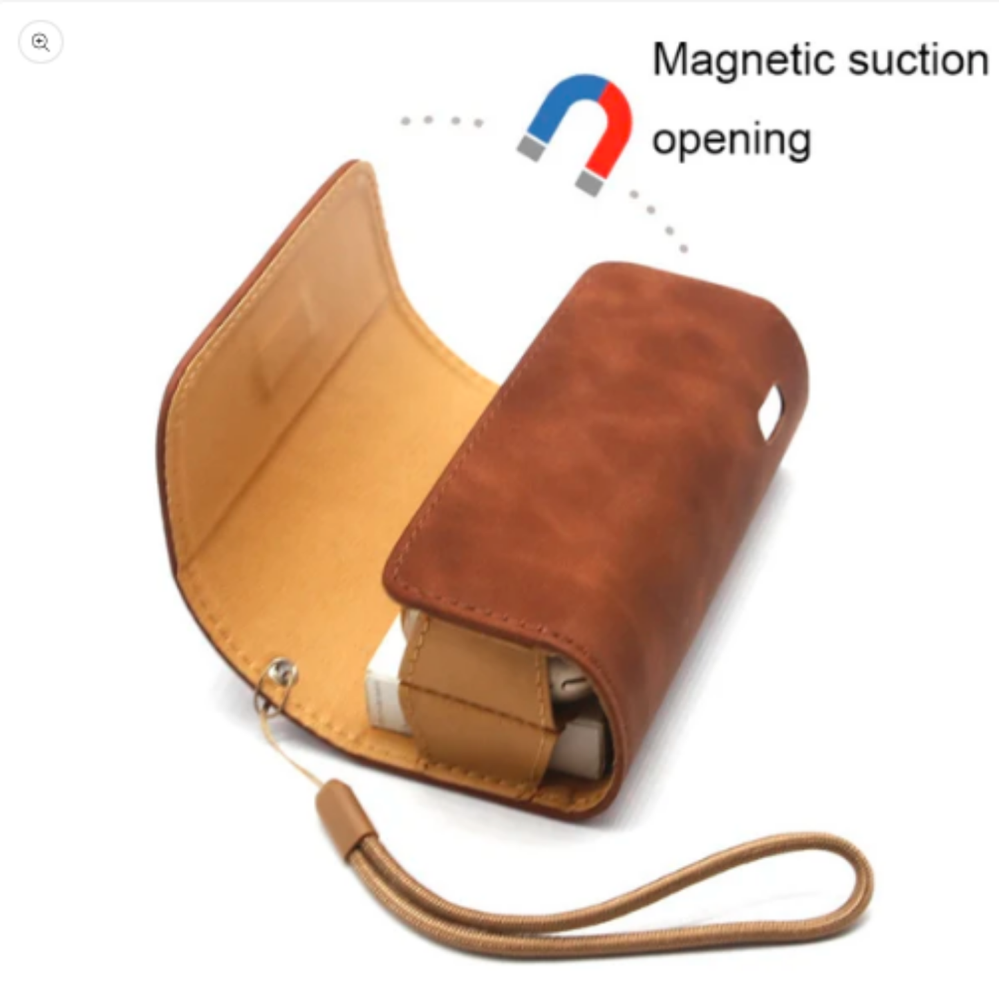 Leather Cigarette Storage Protective Case