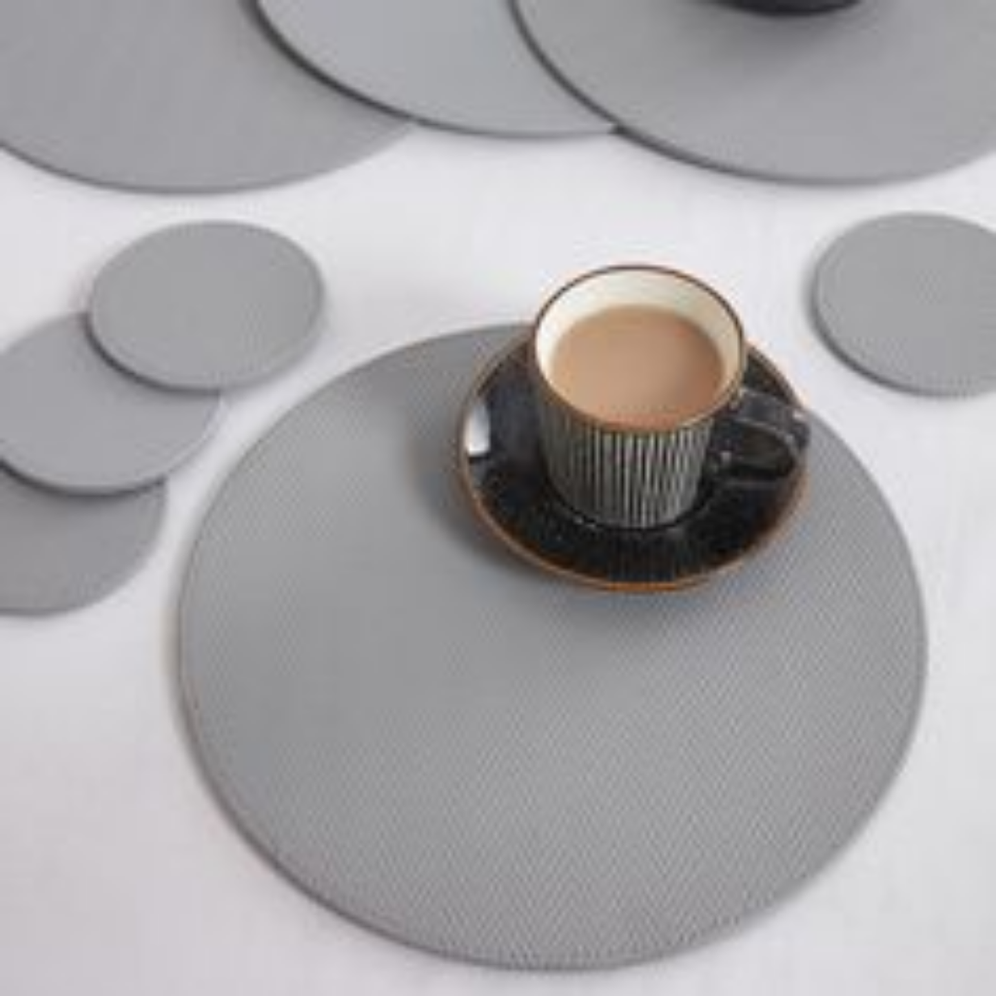 Leather Coasters and place mats set
