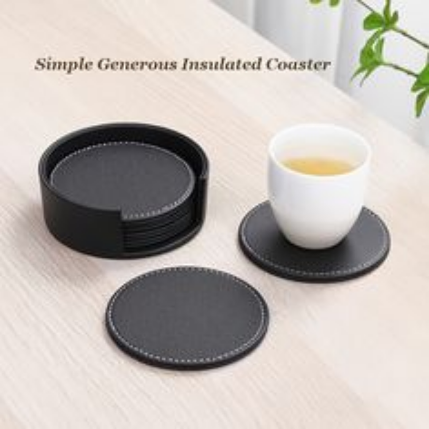 Plain Round Coaster