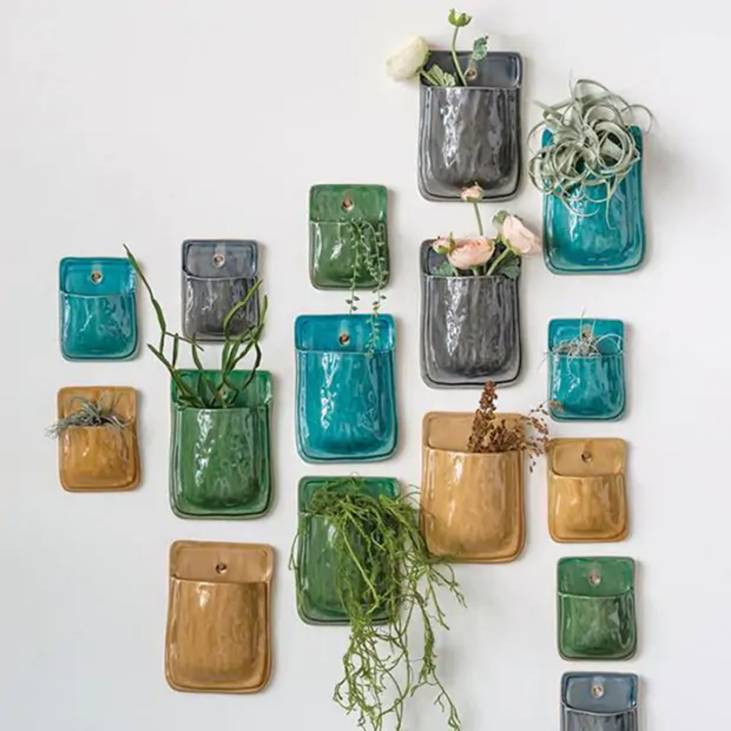 Wall Pocket Planters