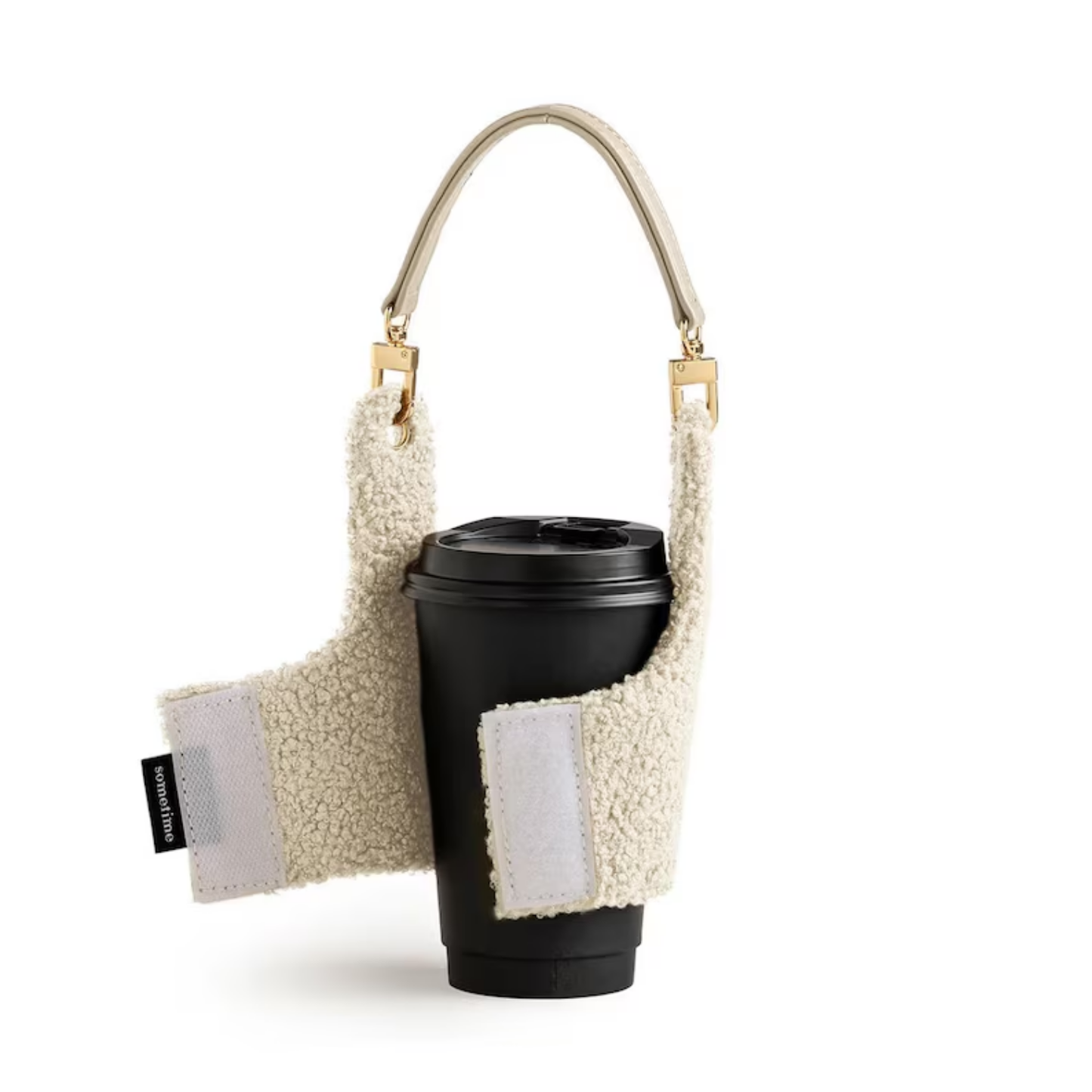 Portable Insulated Pu Leather Cup Bag