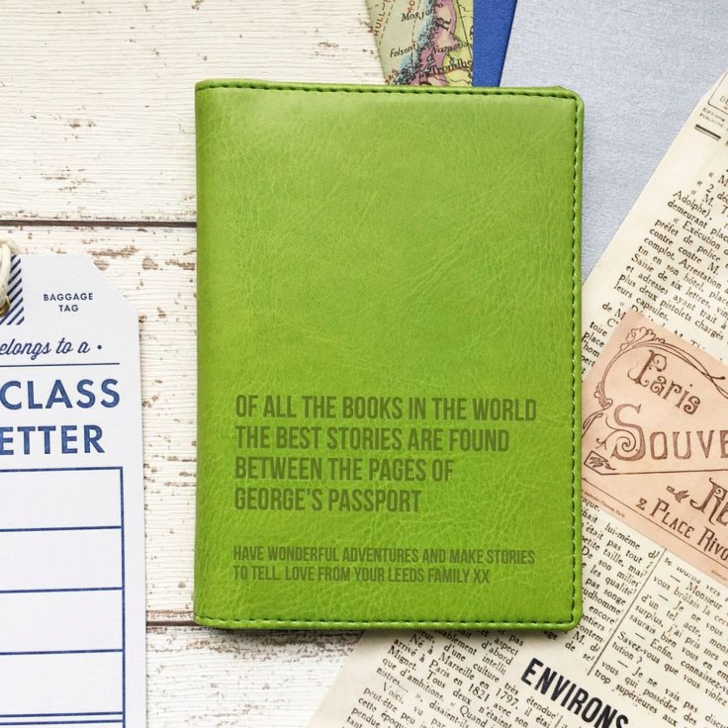Customizable Passport Cover