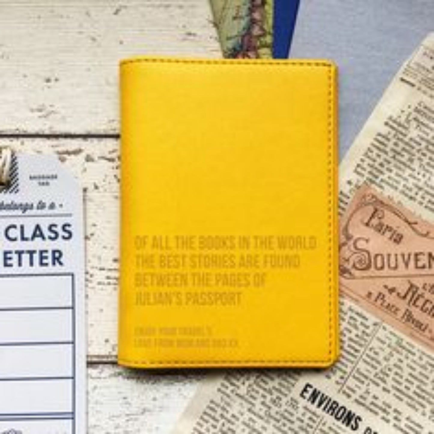 Customizable Passport Cover