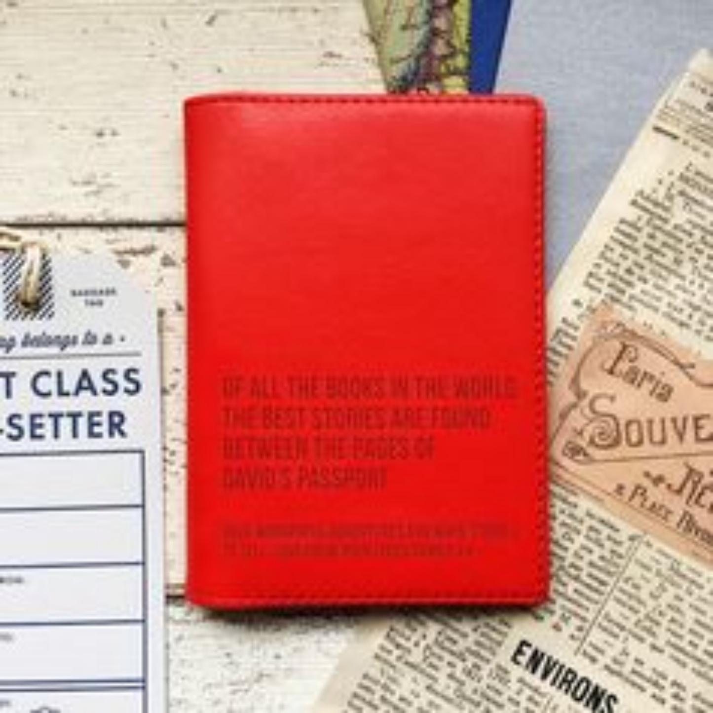 Customizable Passport Cover