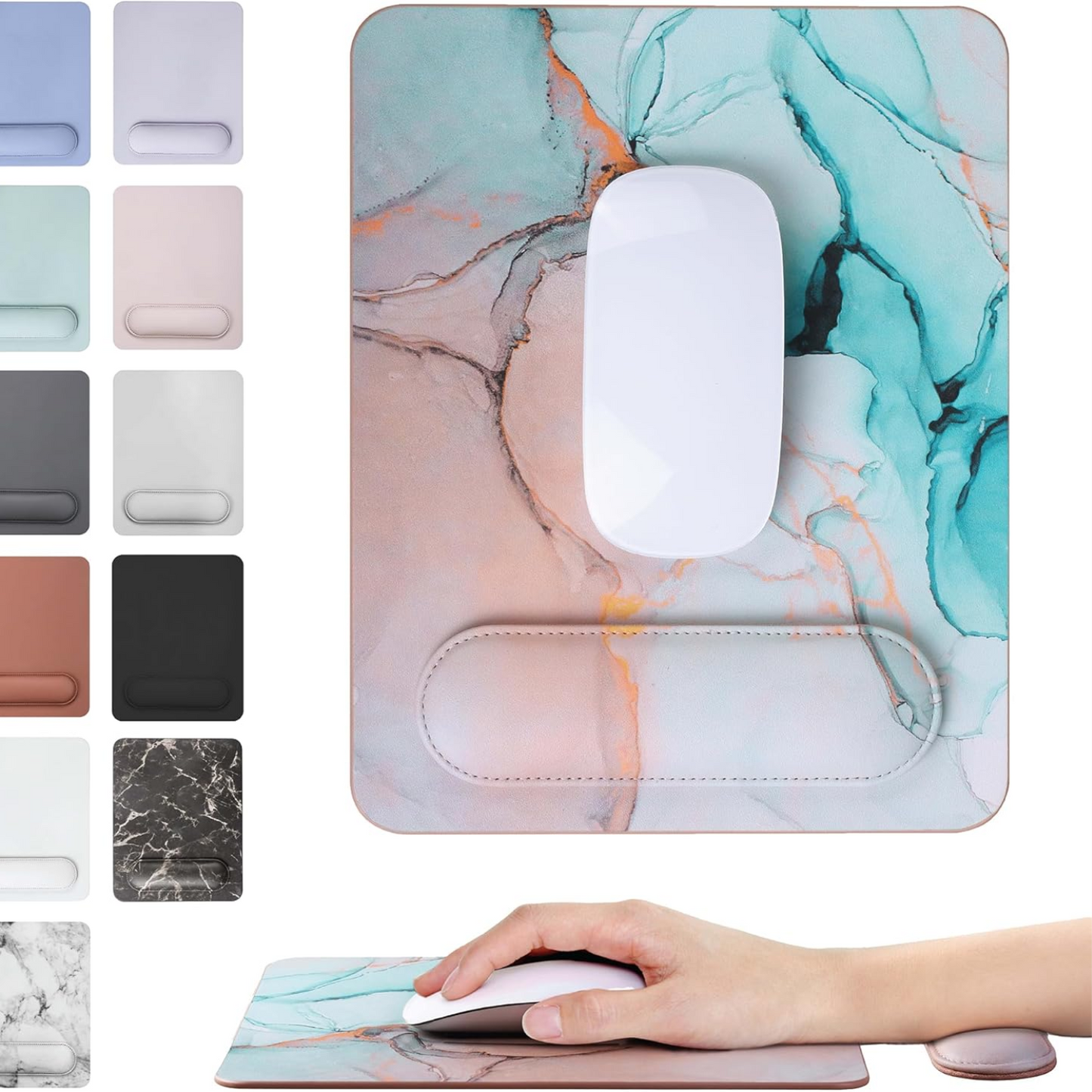 Ergonomic Mouse Pad with Wrist Rest