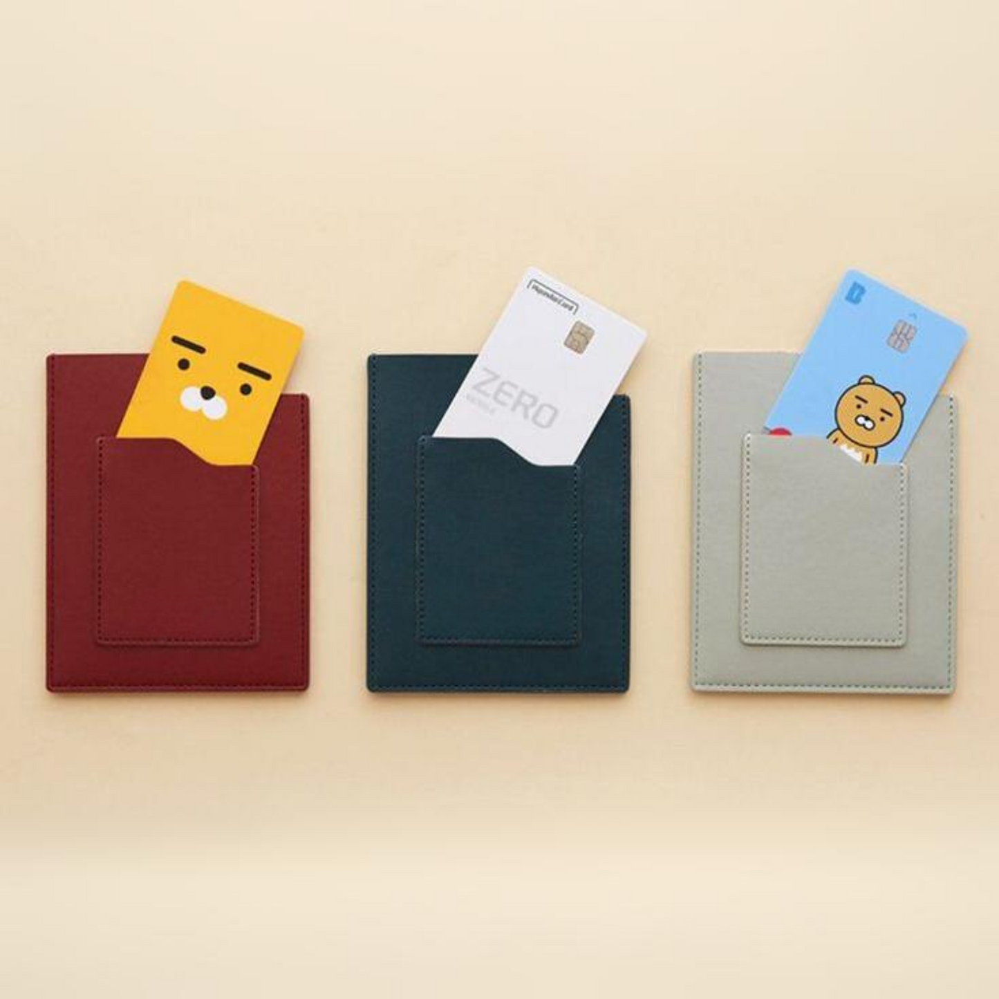 Slim Leather Passport Holder