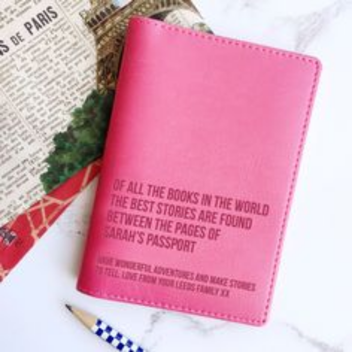Customizable Passport Cover