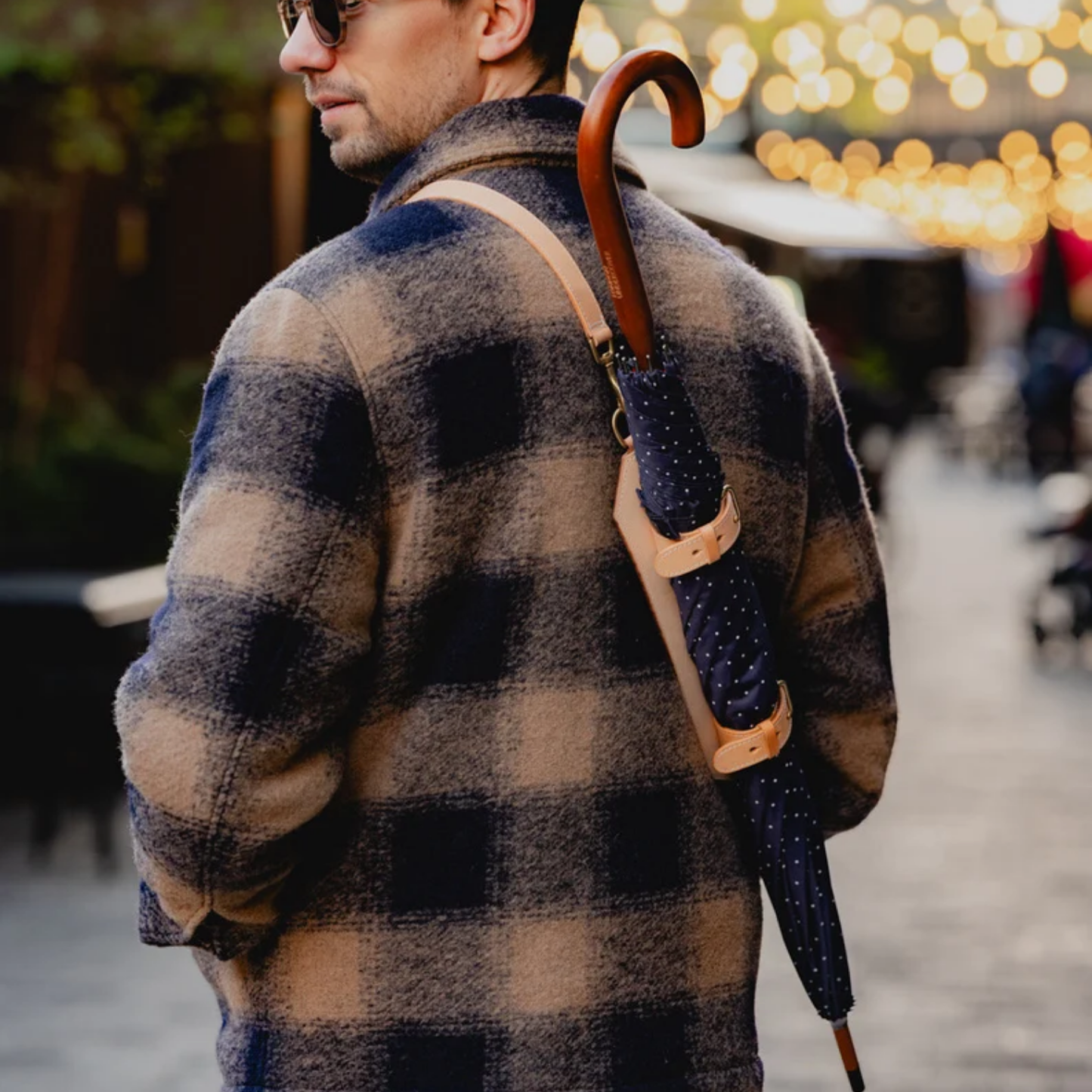 Leather Umbrella Shoulder Holder