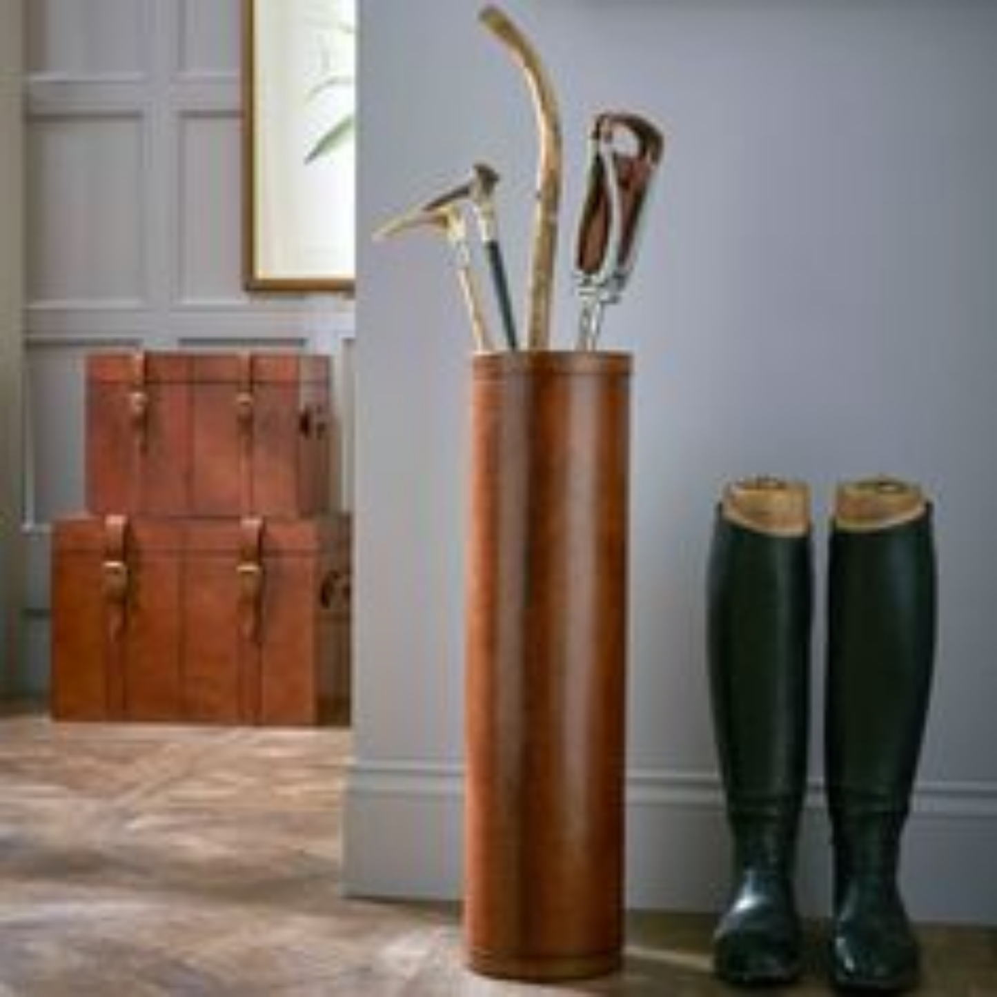 Leather Umbrella Stand