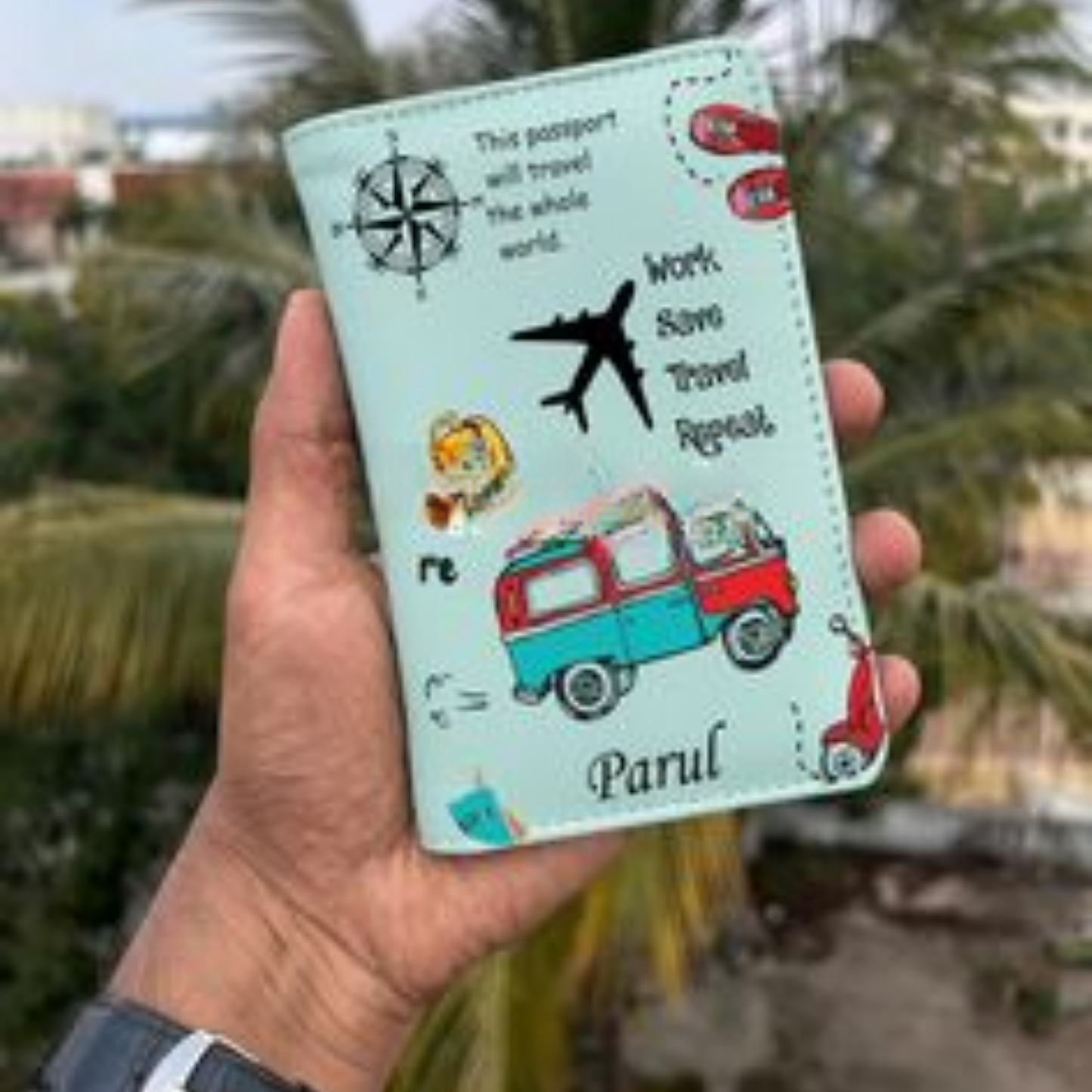 Customizable Passport Cover