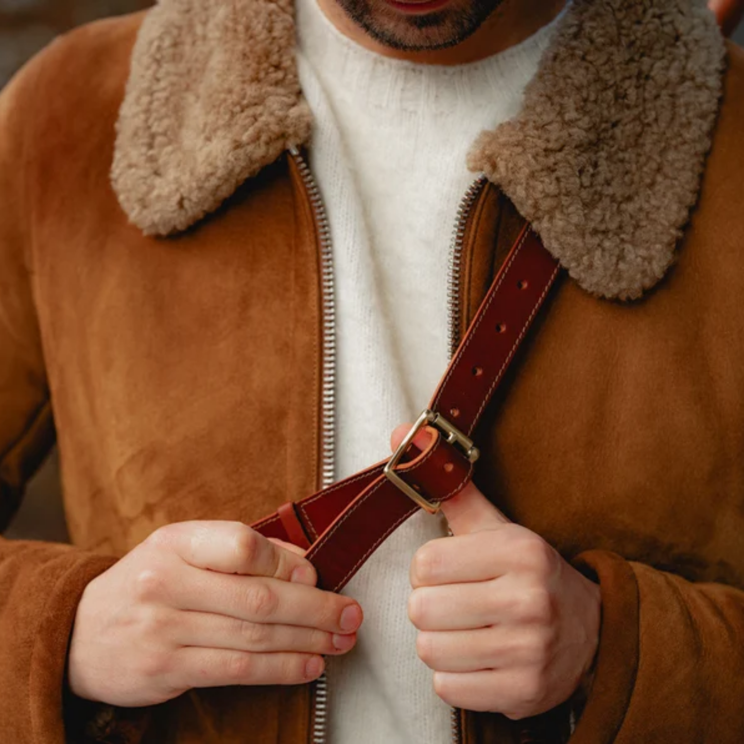Leather Umbrella Shoulder Holder