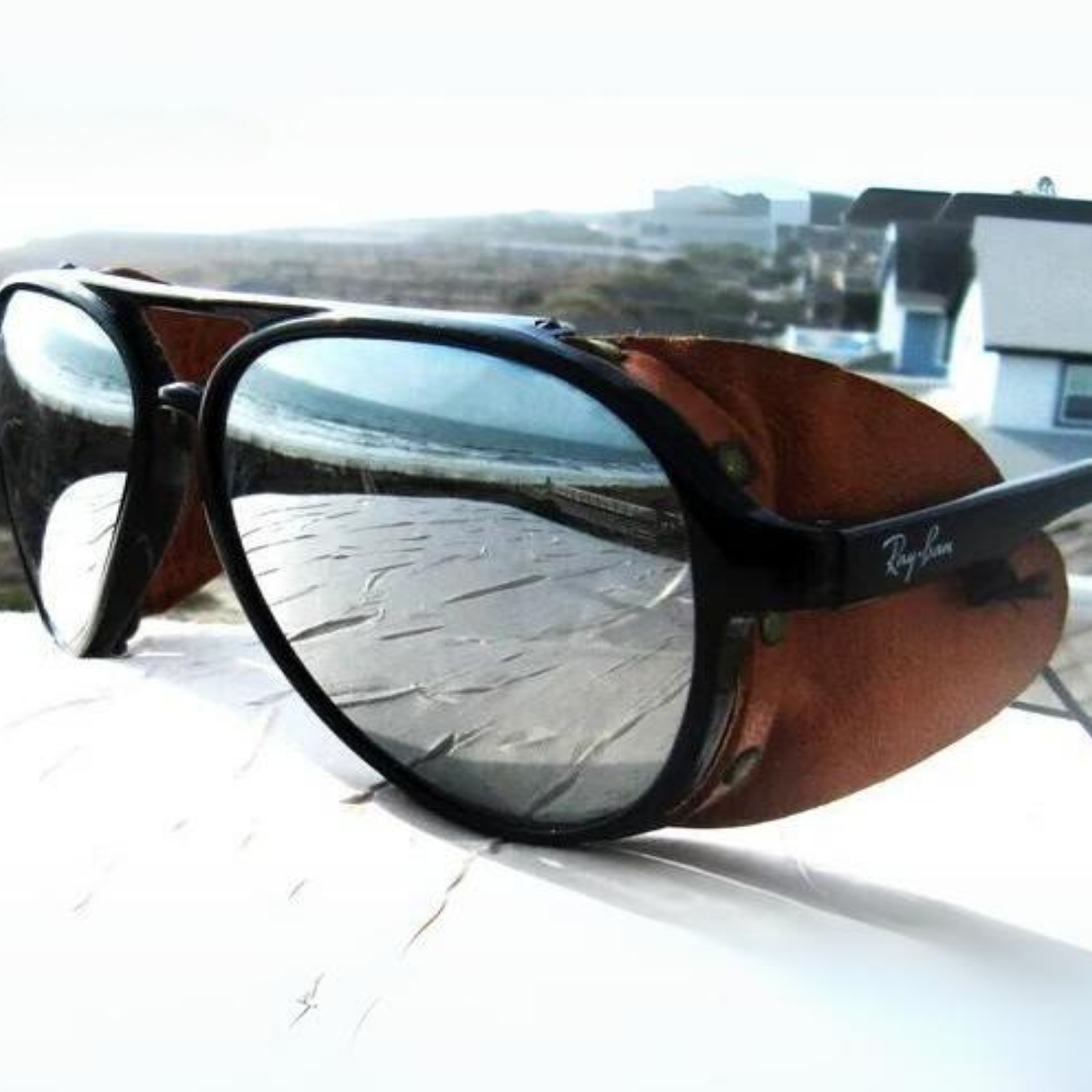 Leather Side Shields for Sunglasses