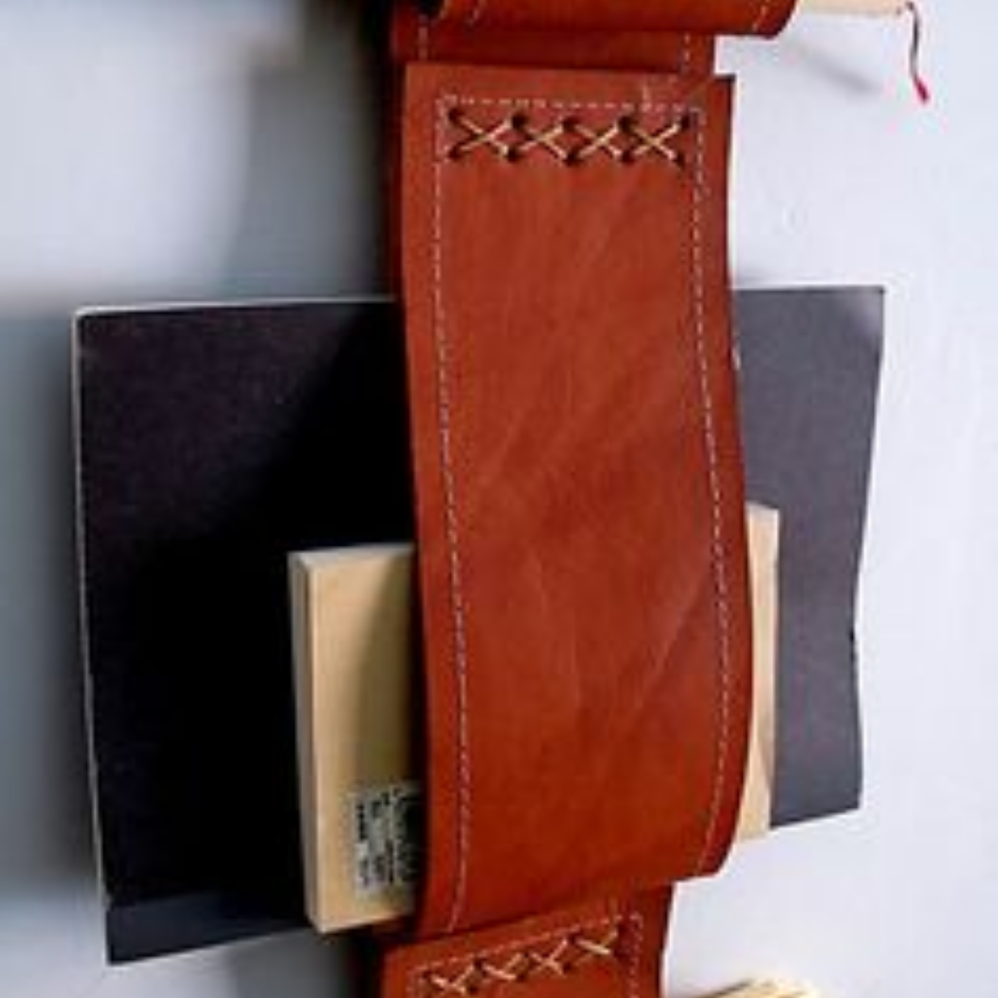Leather Wall Wine Holder