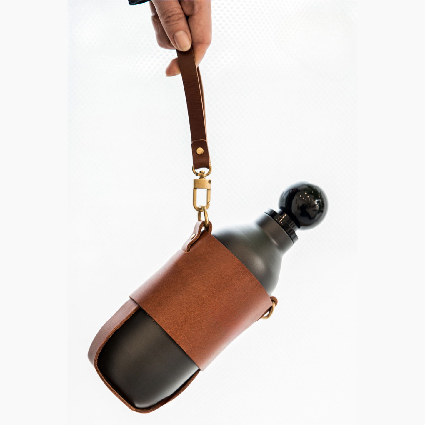 Leather Bottle Holder