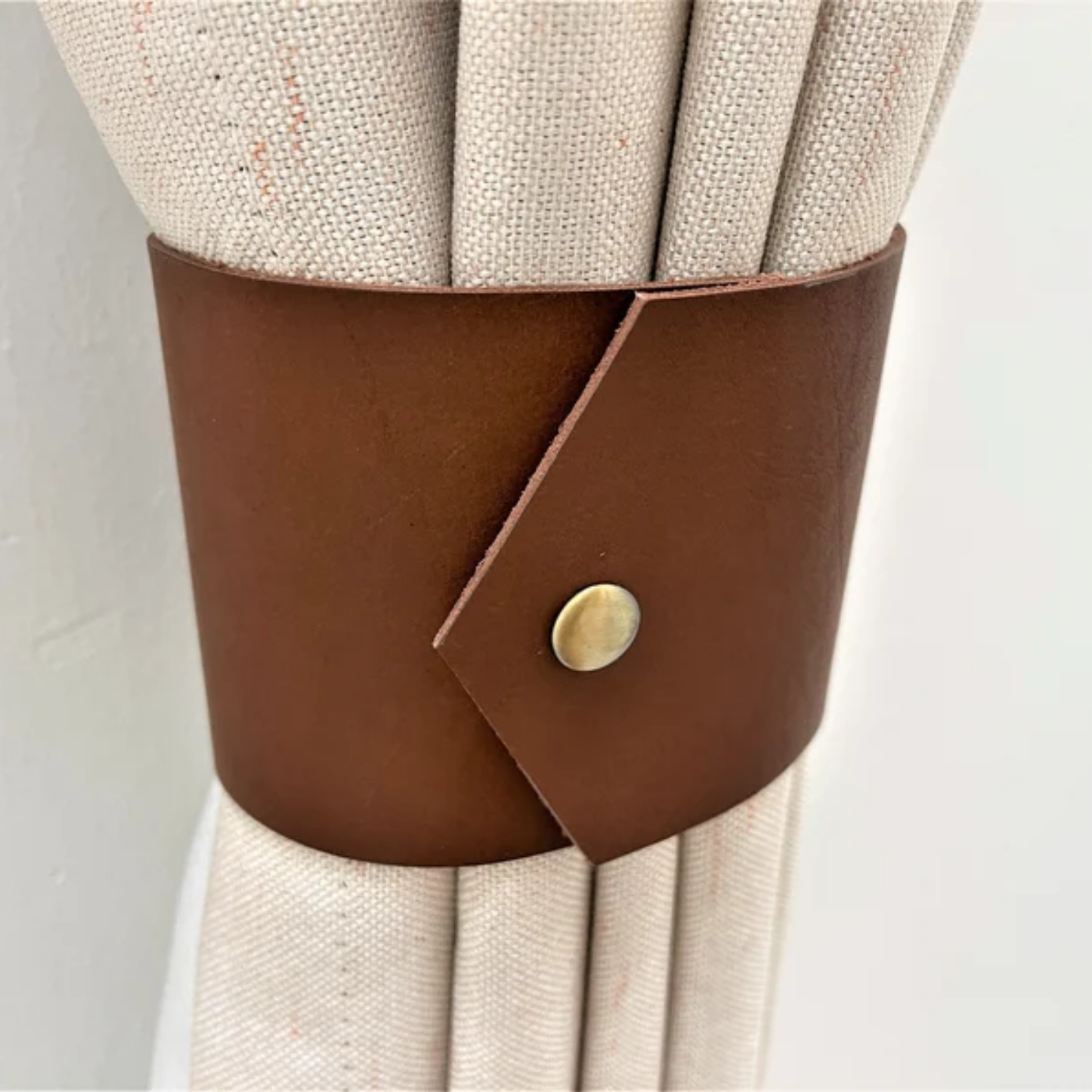 Leather Curtain Tie-Back