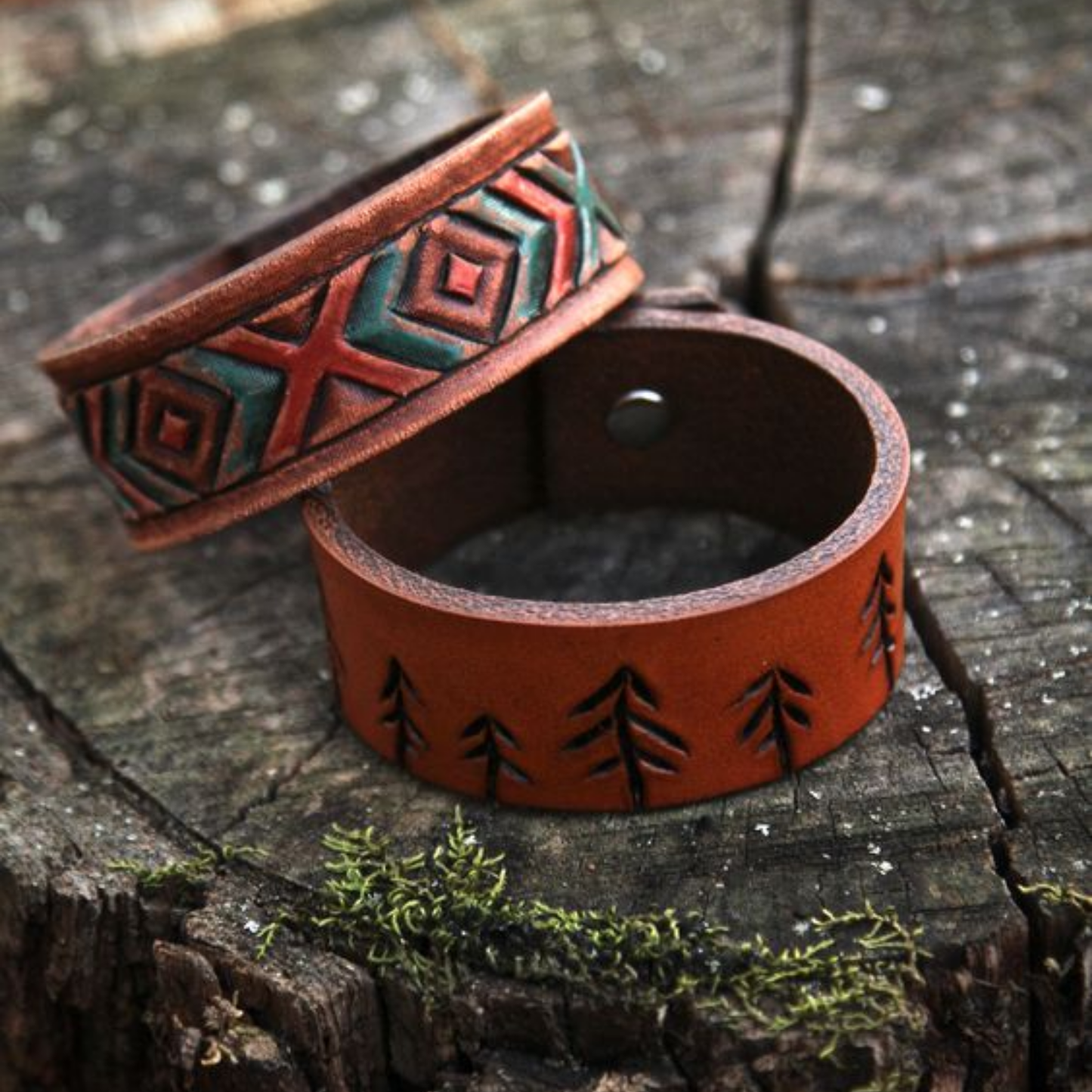 Leather Rings