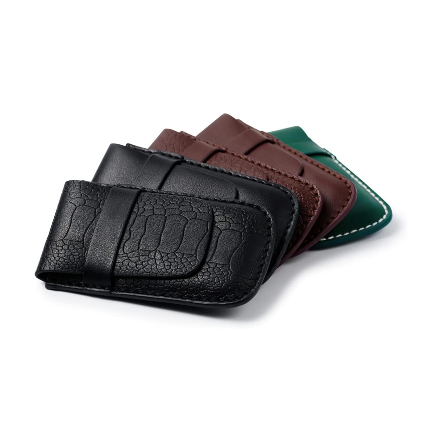 Leather Flap Watch Pouch
