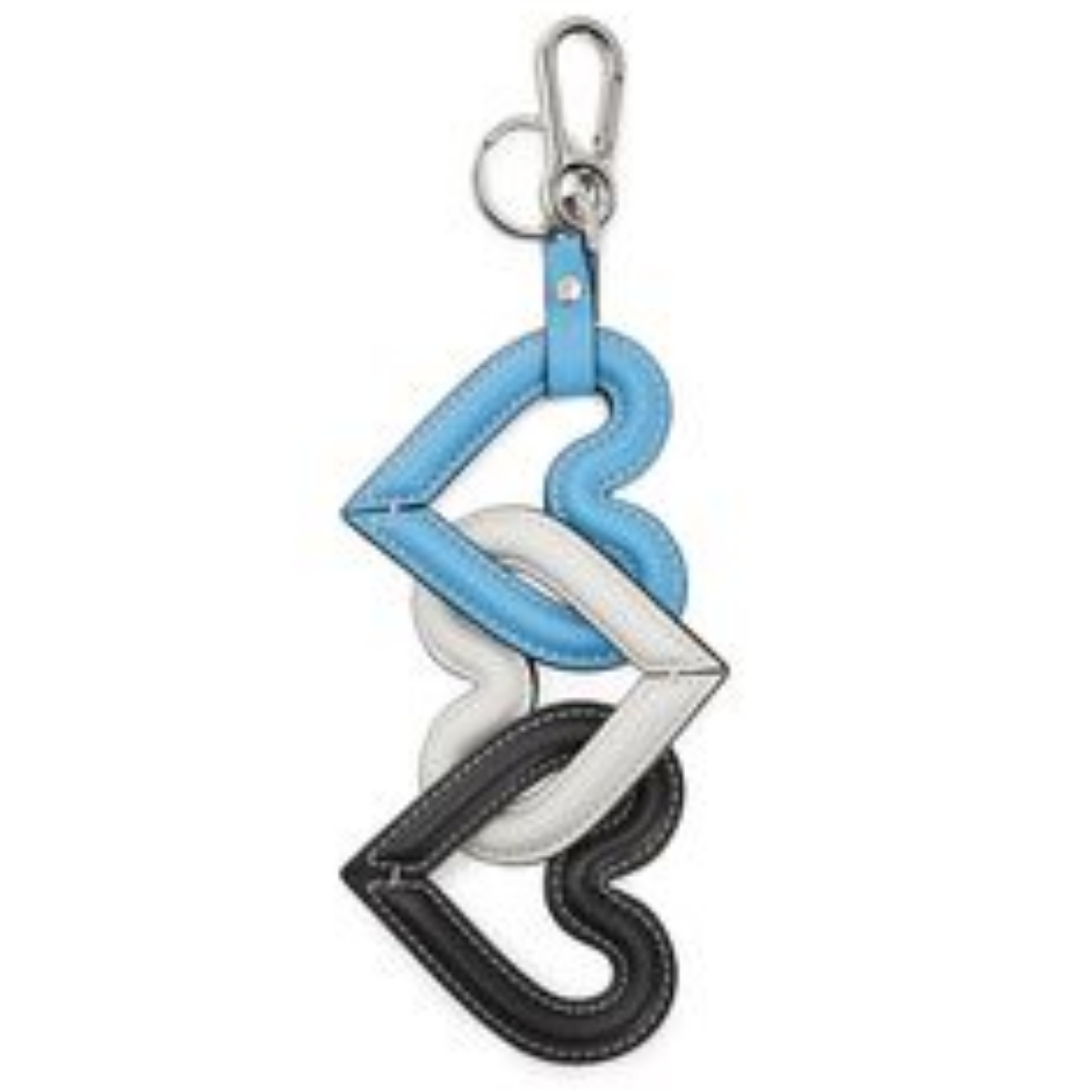 Leather Keychain Heart