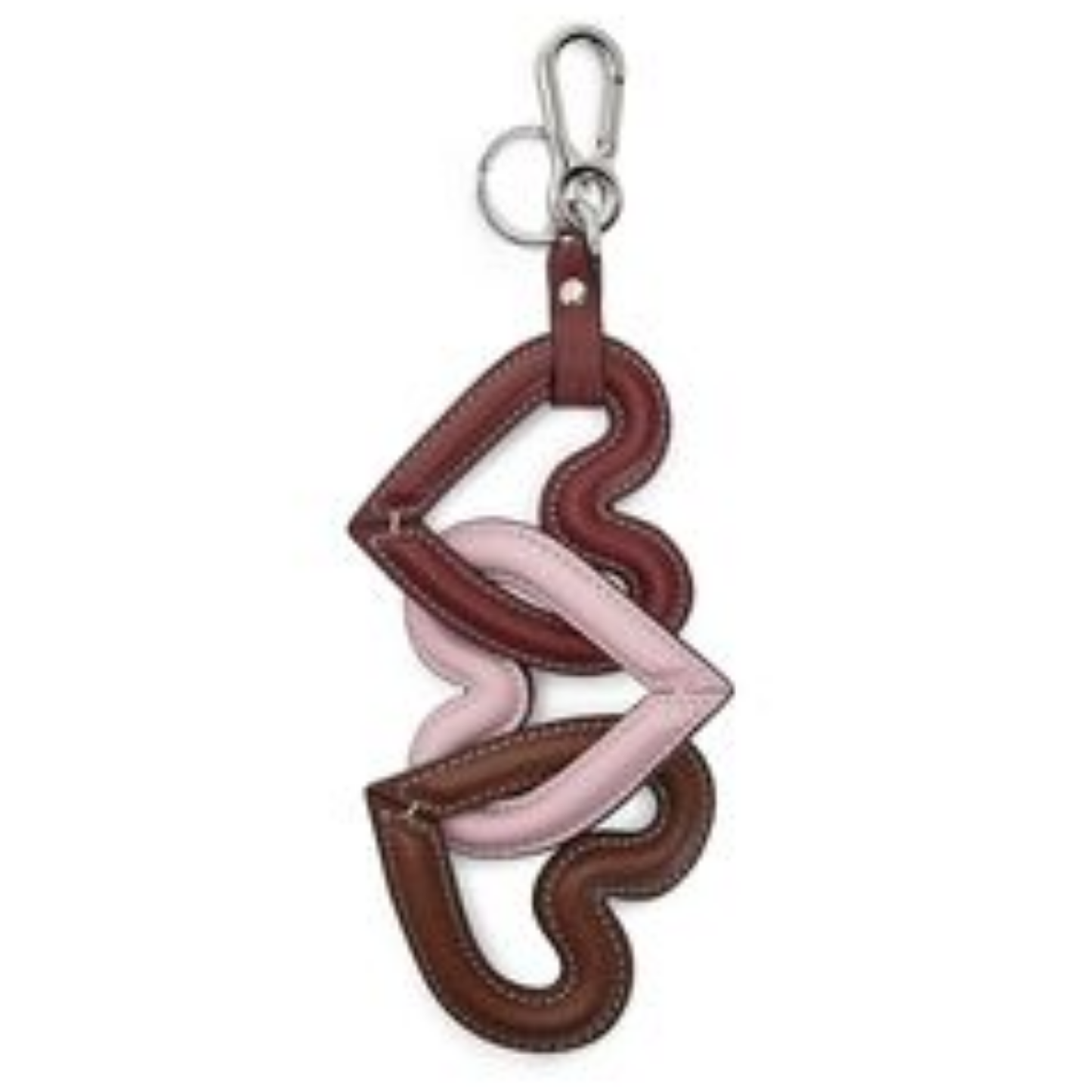 Leather Keychain Heart