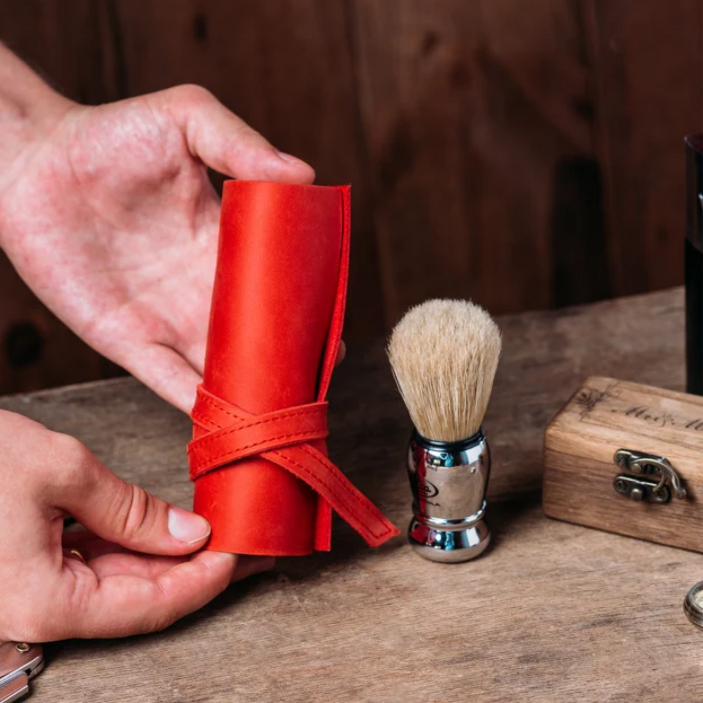 Shaving Brush Rolls