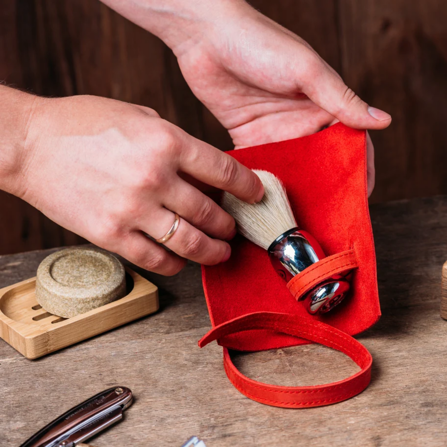 Shaving Brush Rolls