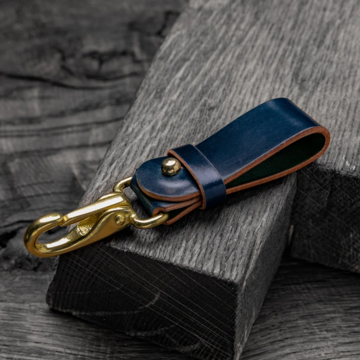 Belt Loop for Keys Leather Keychain