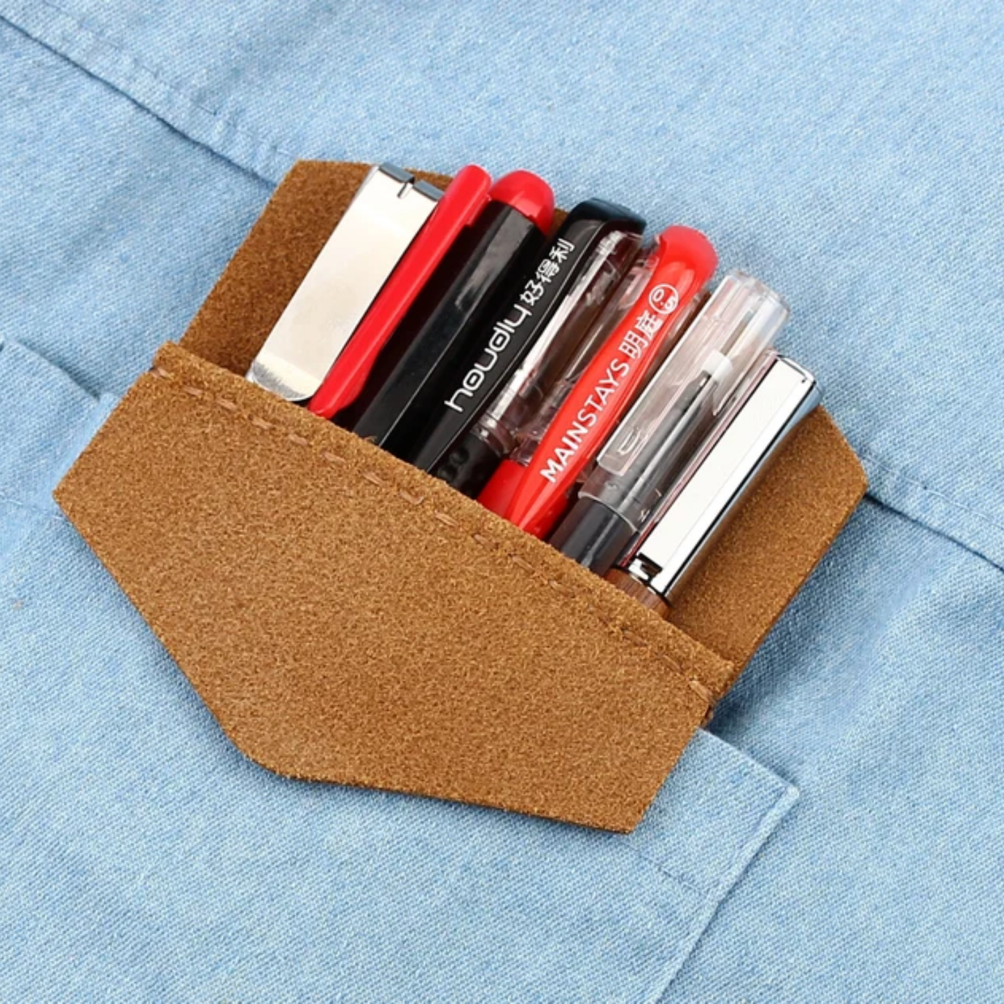 Leather Pocket Protector
