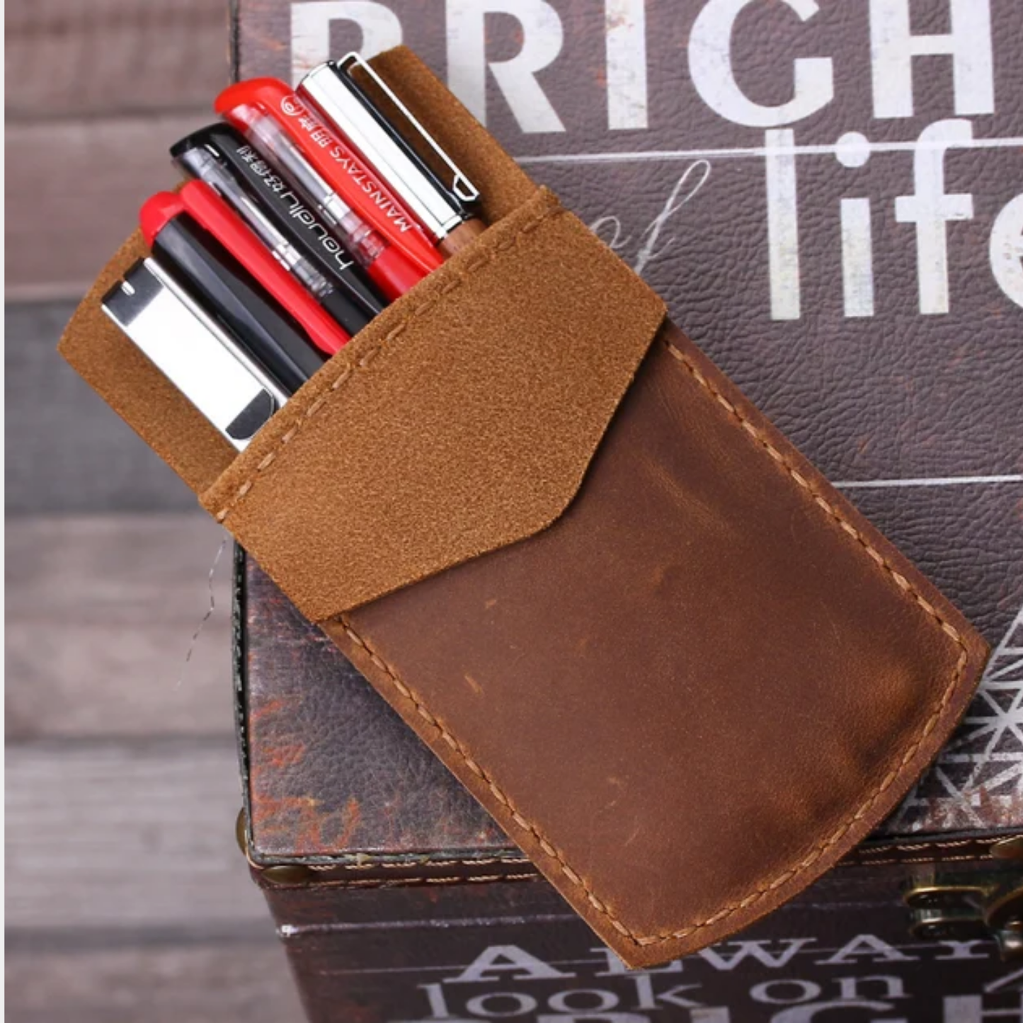 Leather Pocket Protector