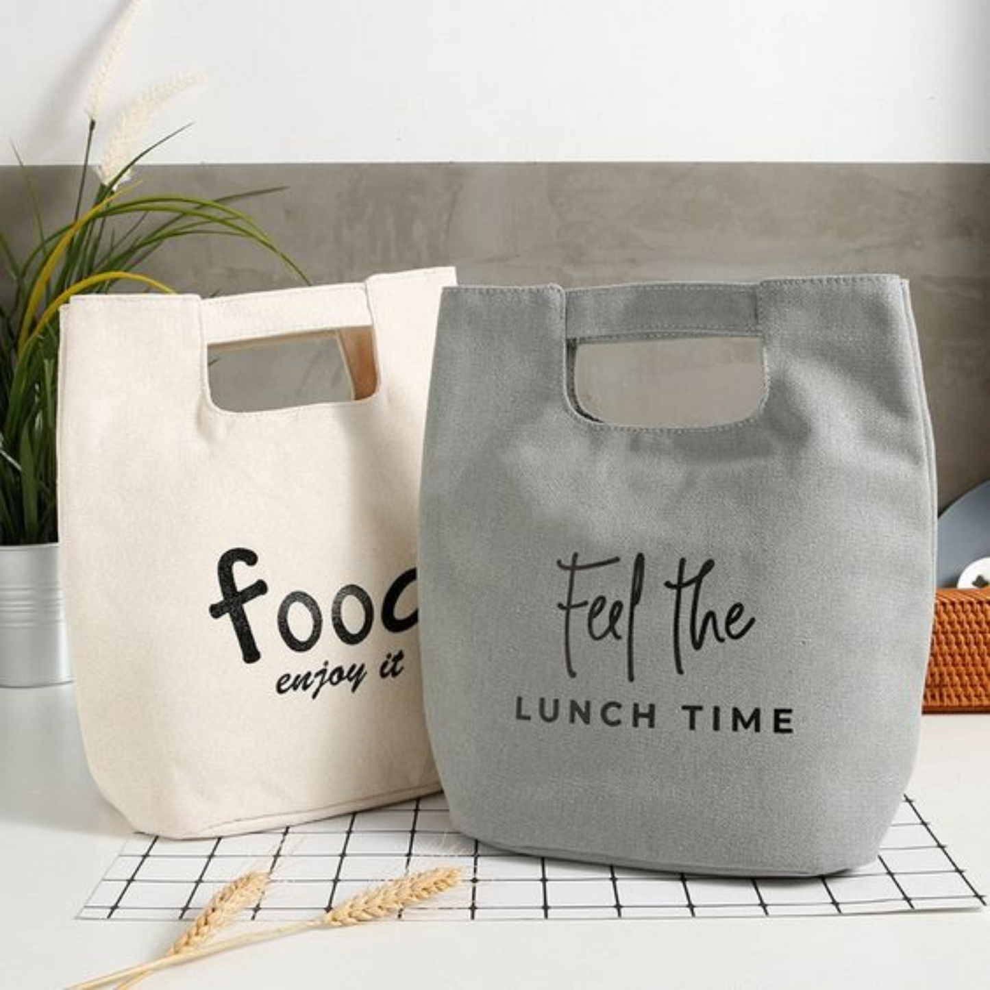 Leather Lunch Bag