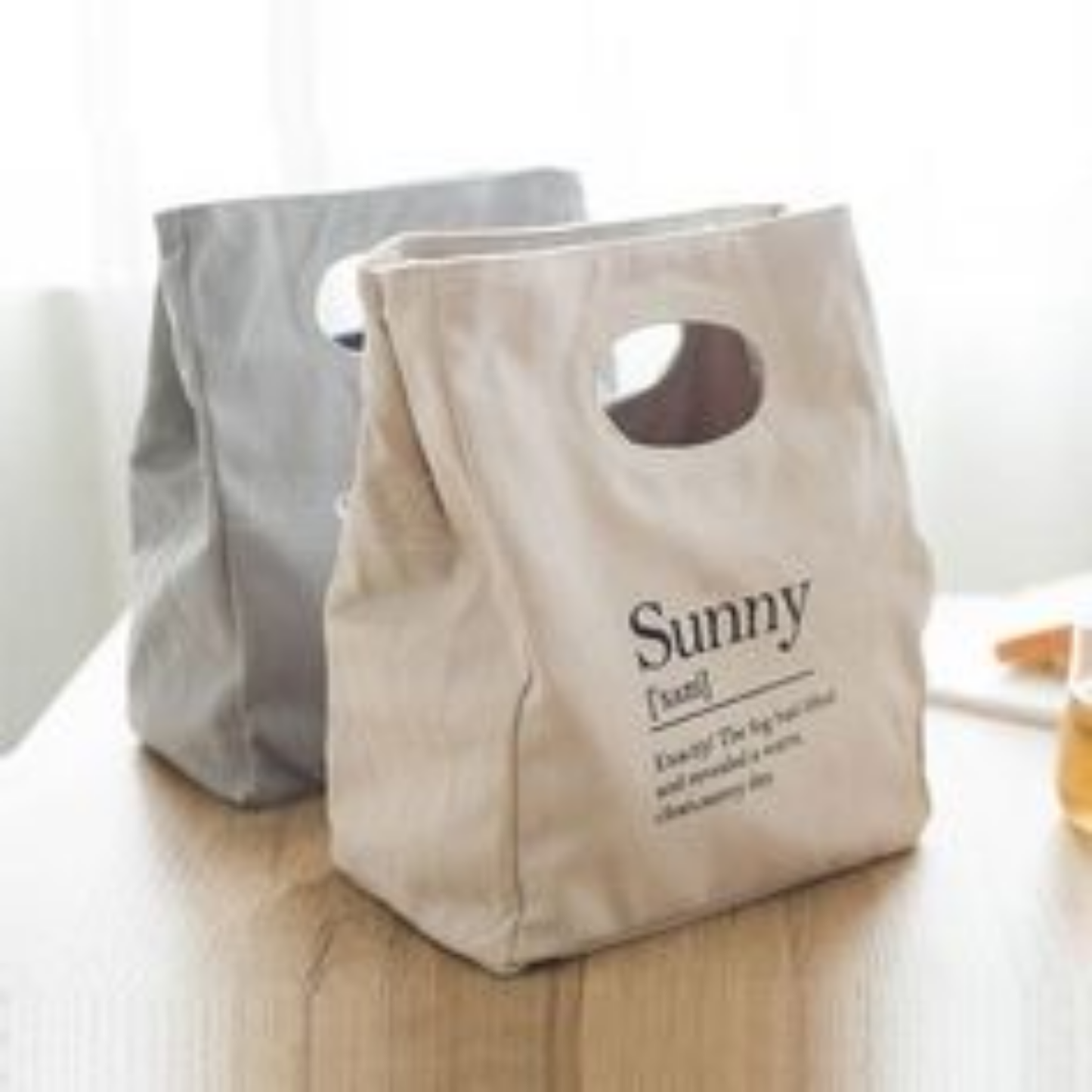 Leather Lunch Bag