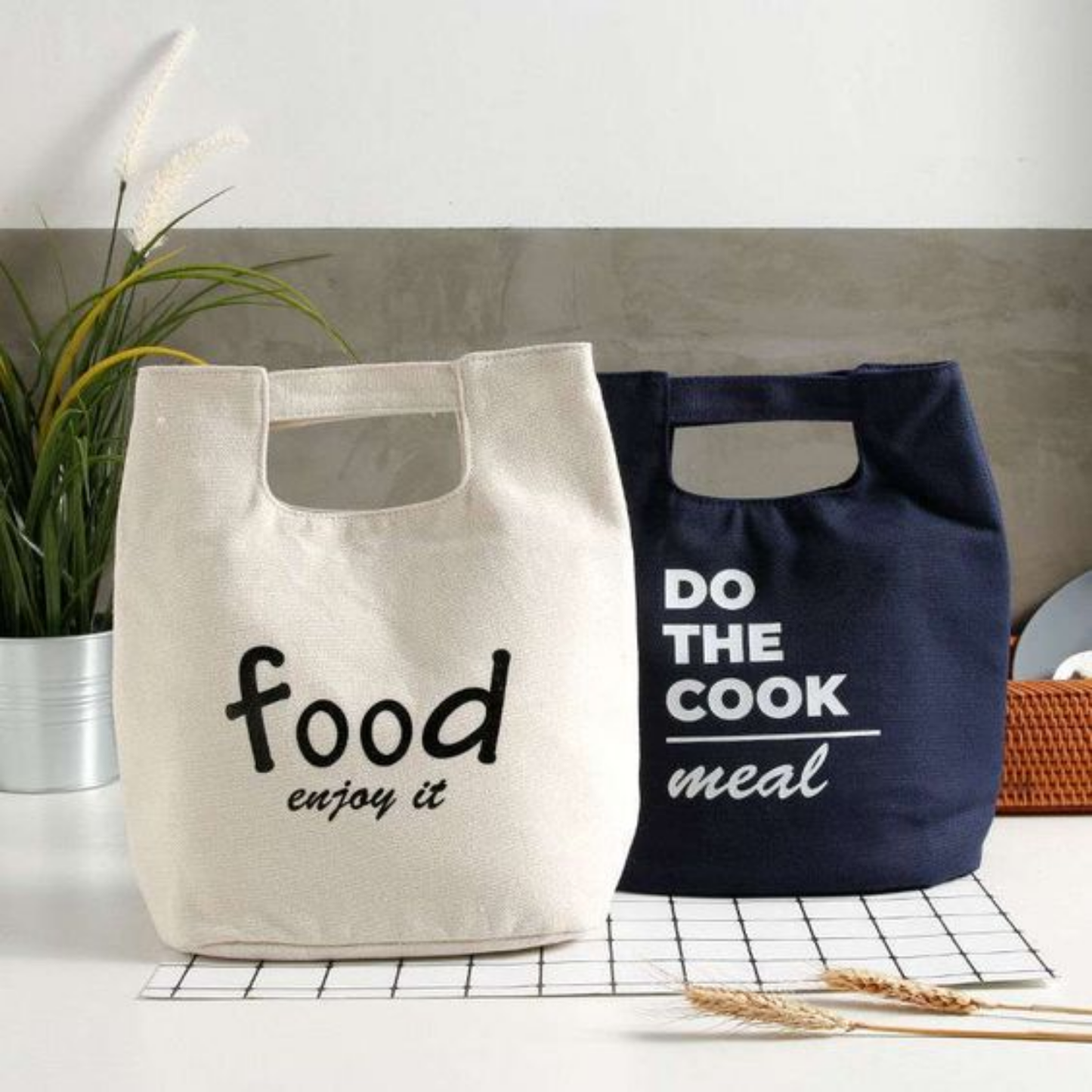 Leather Lunch Bag