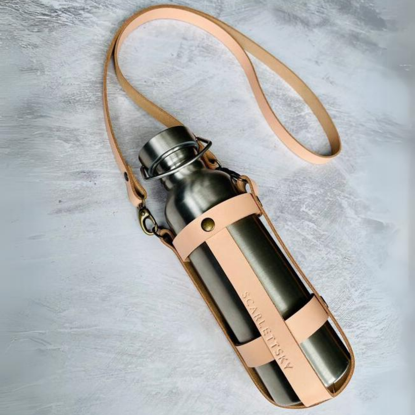 Leather Bottle Holder