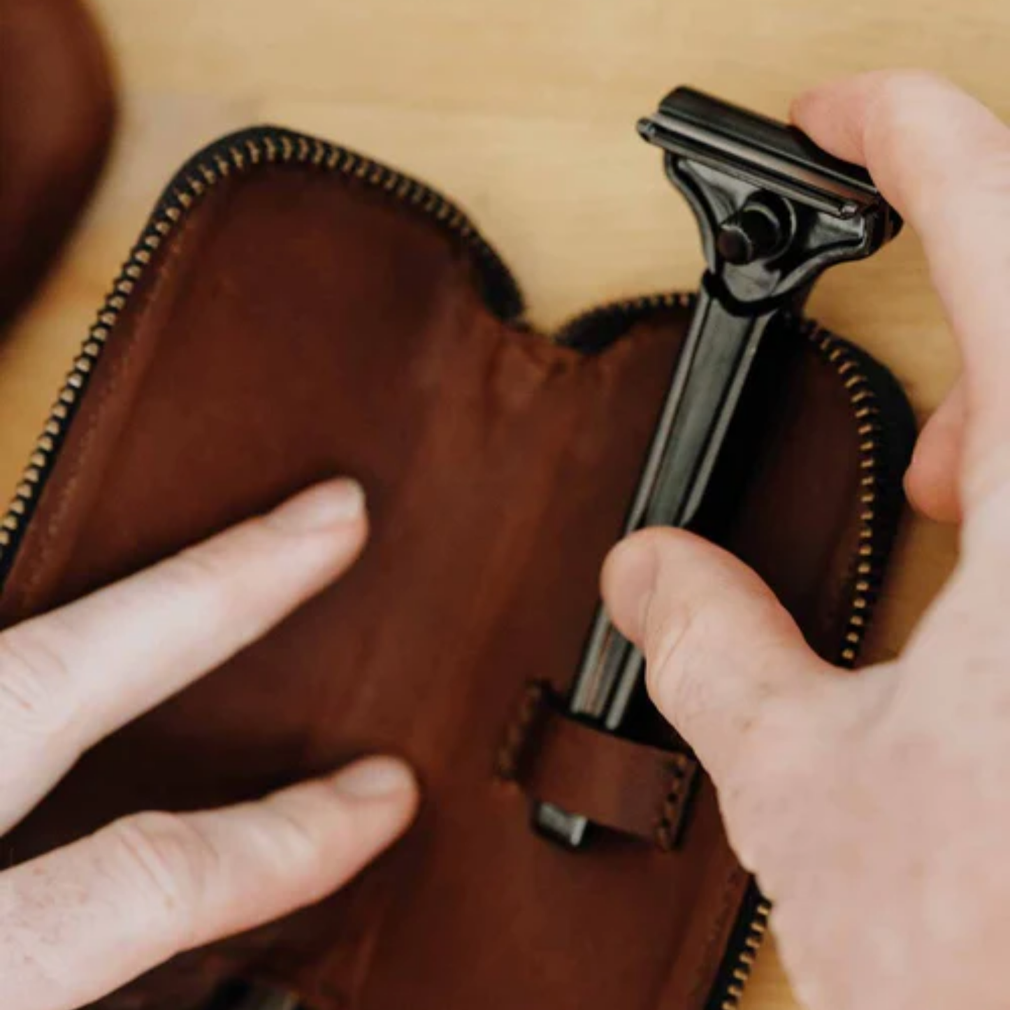 Leather Travel Case