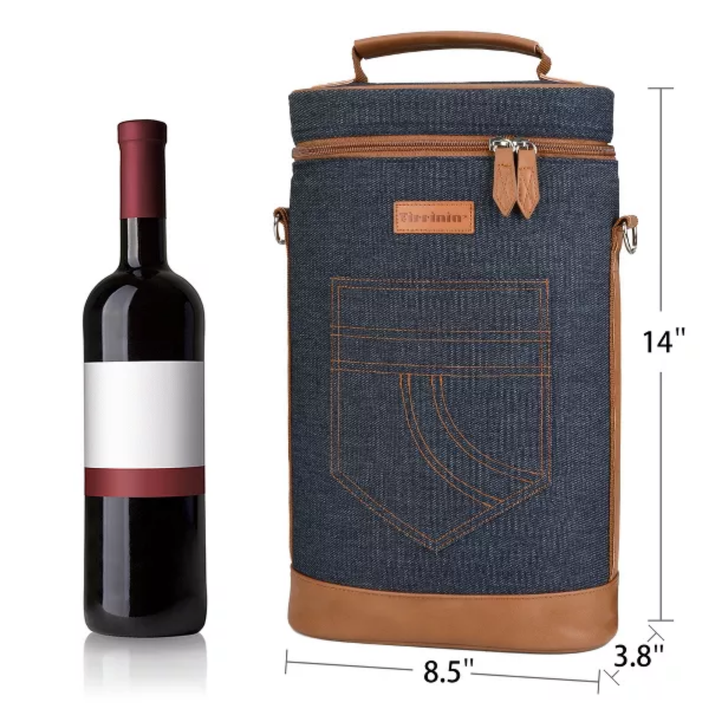 2 Bottle Carrier Tote