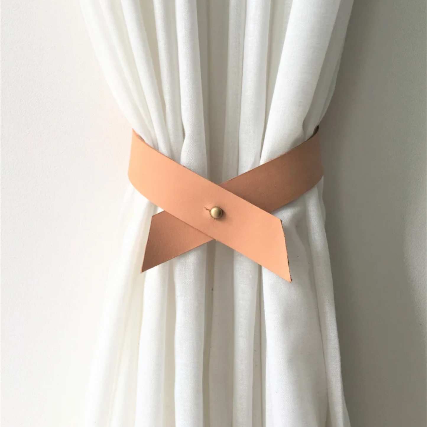 Leather Curtain Tie Back