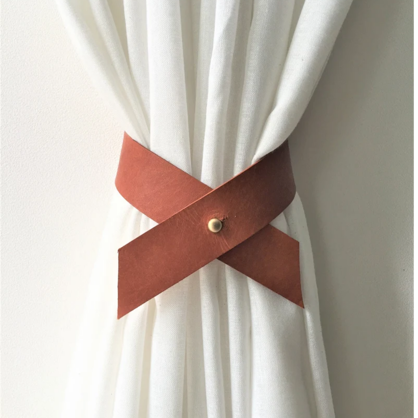Leather Curtain Tie Back