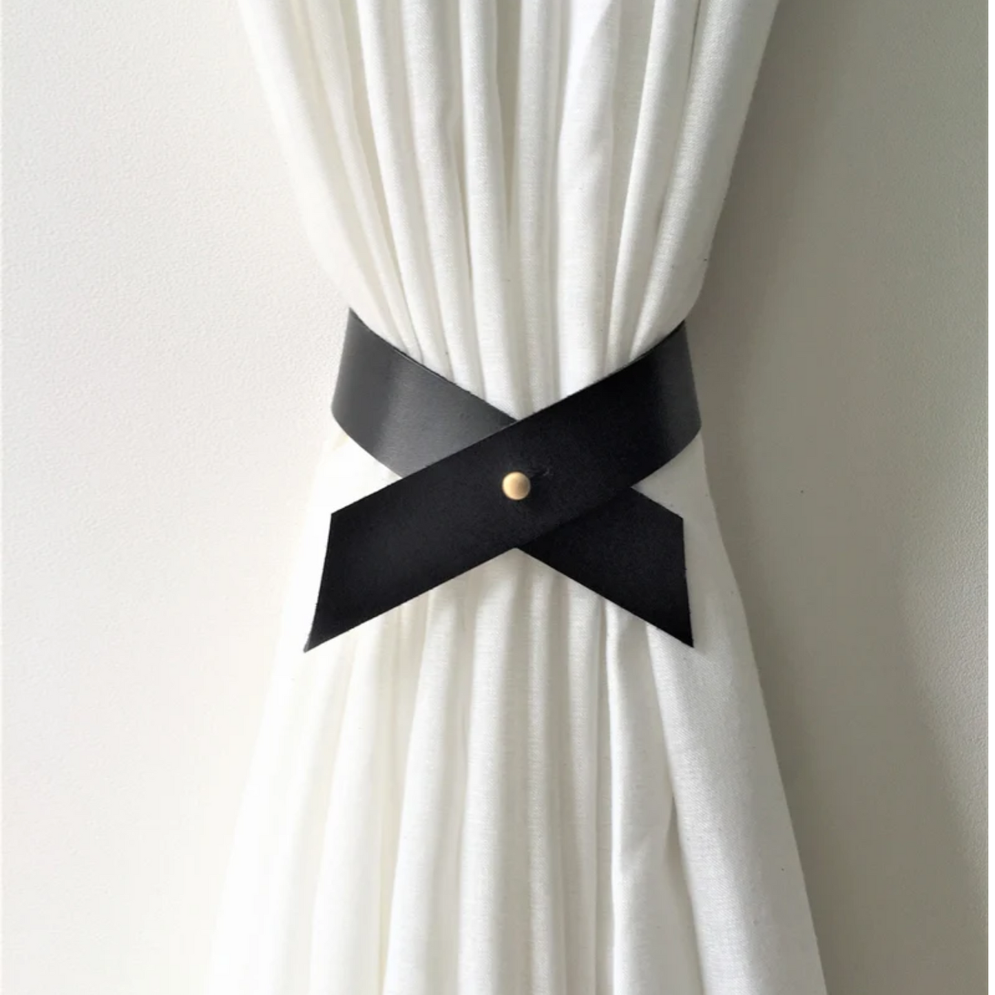Leather Curtain Tie Back