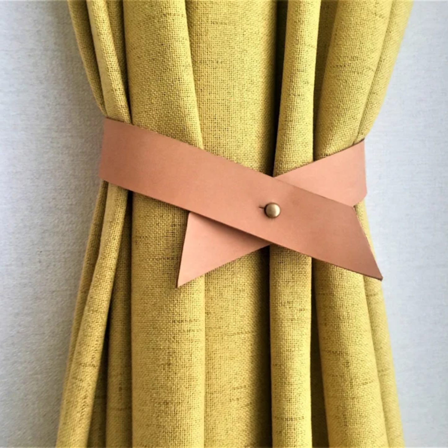 Leather Curtain Tie Back