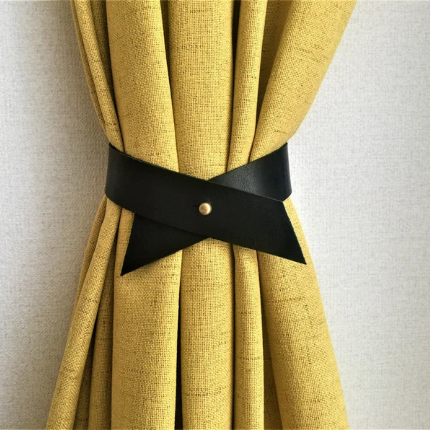 Leather Curtain Tie Back