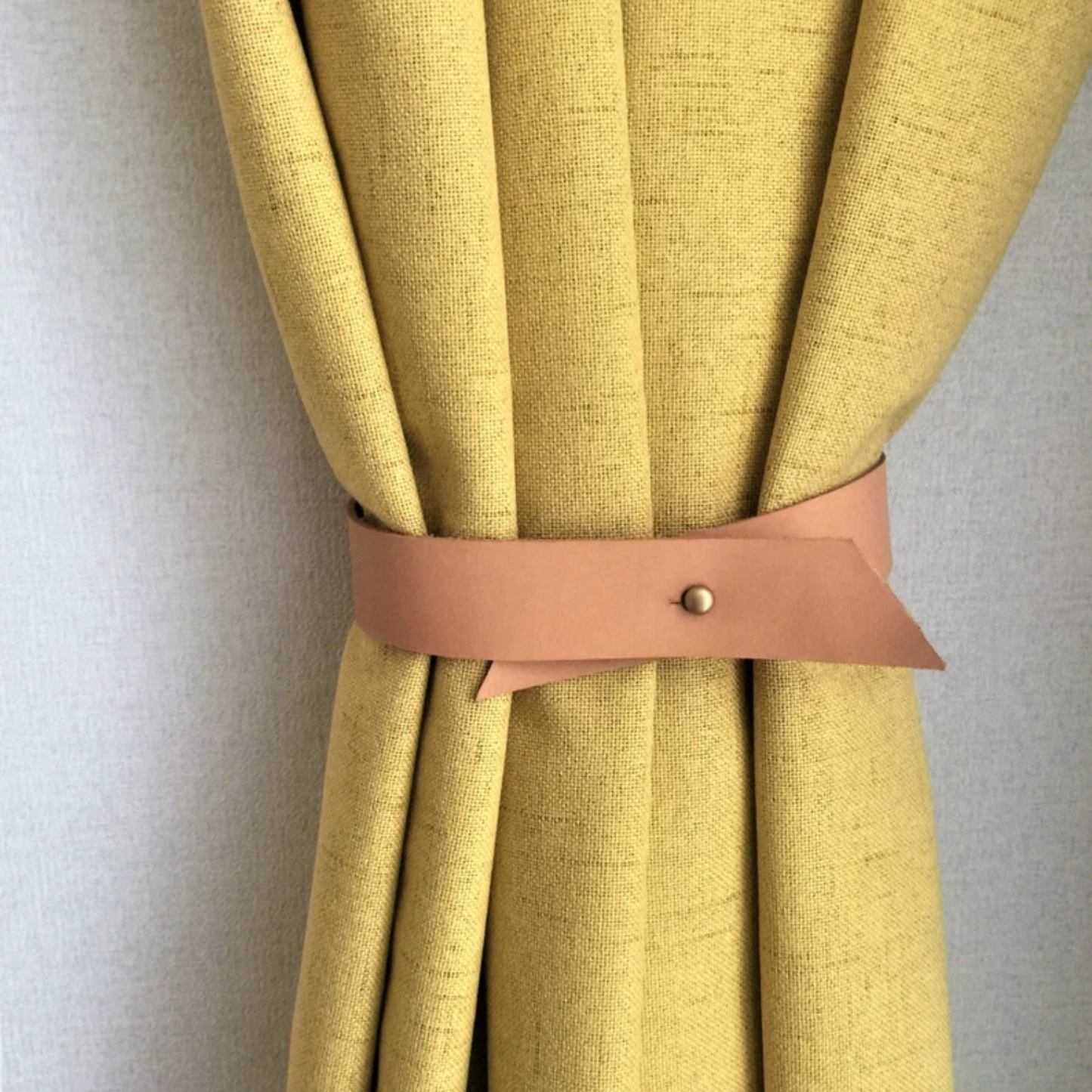 Leather Curtain Tie Back