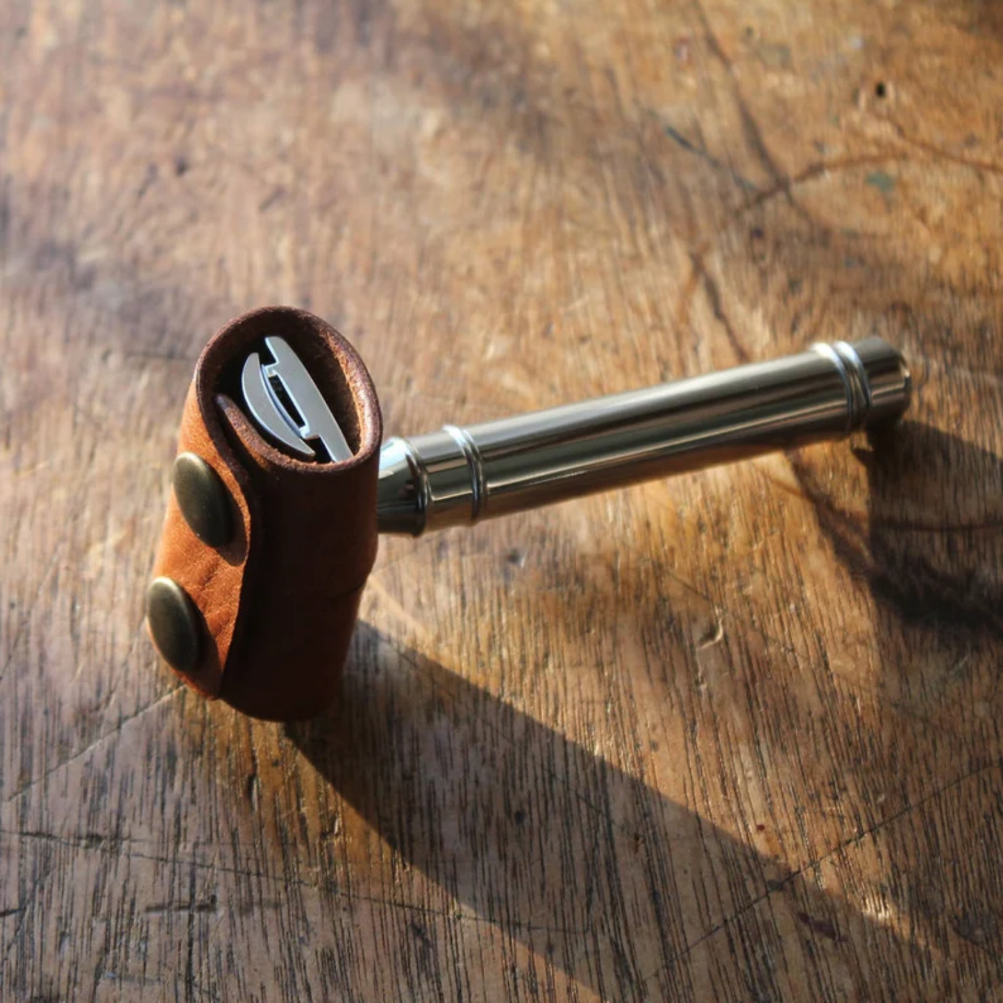 Leather Razor Cover