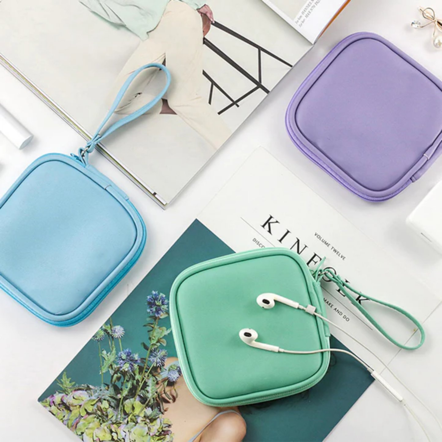 Organizing Pocket Nylon Mini Pouch