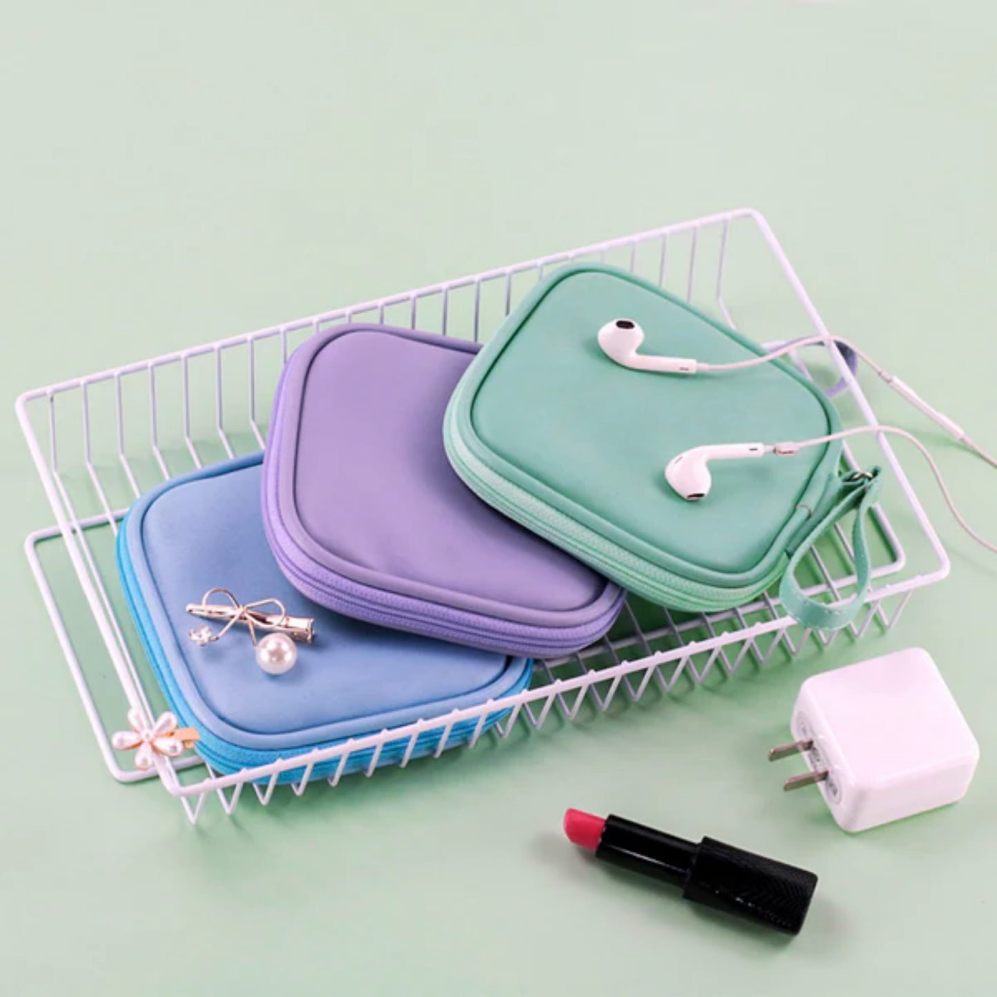 Organizing Pocket Nylon Mini Pouch