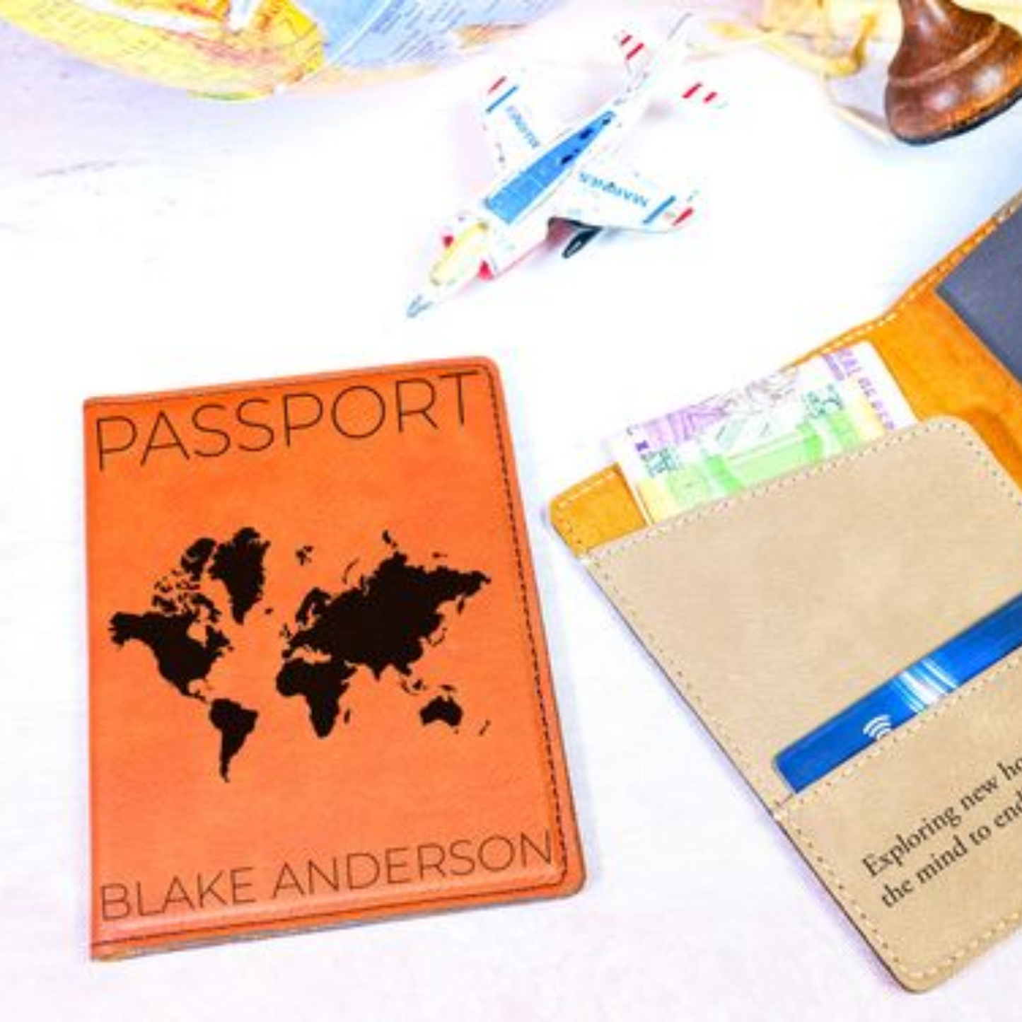 Customizable Passport Cover