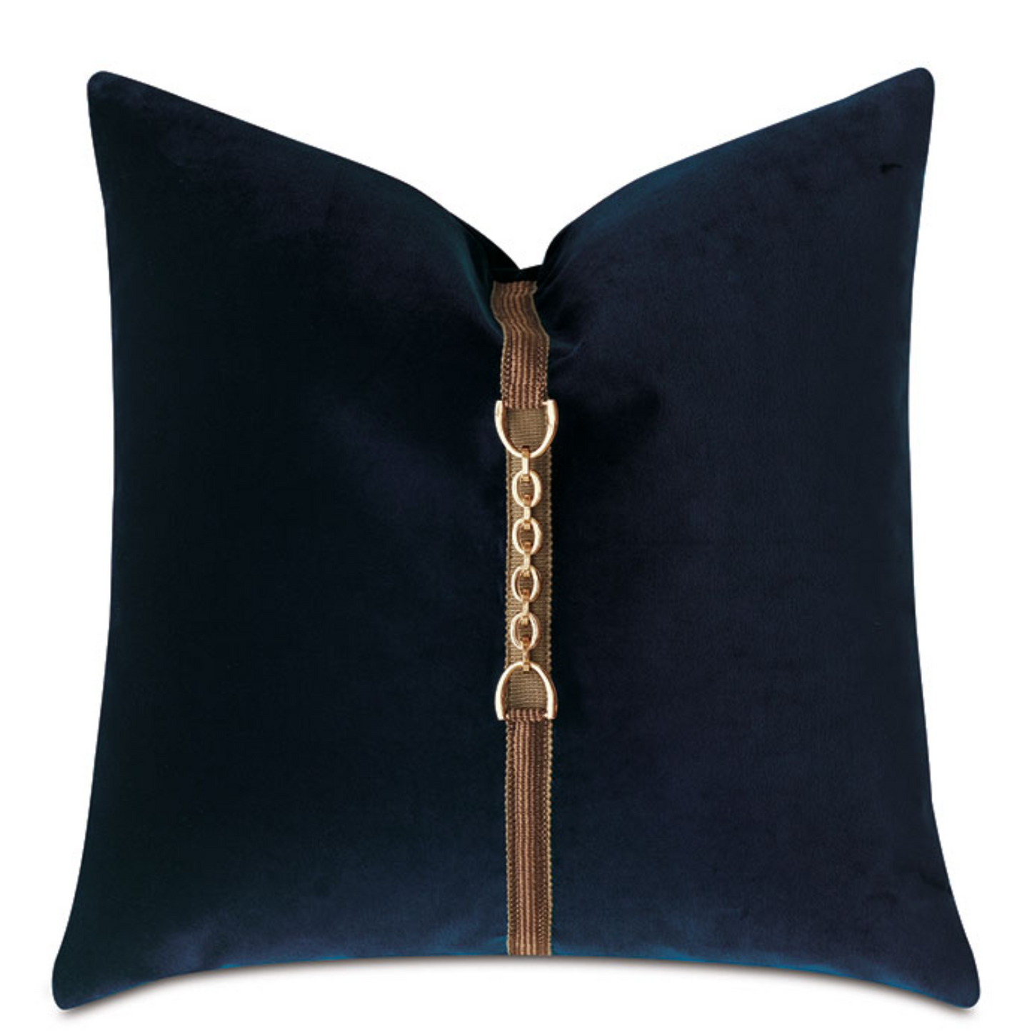 Vertical Buckle Decorative Pillow Cover