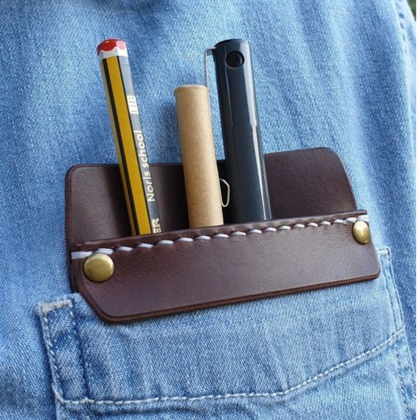 Leather Pocket Protector