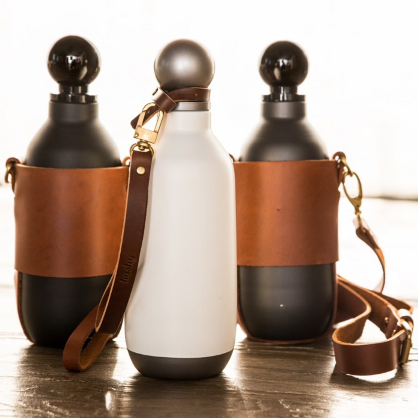 Leather Bottle Holder
