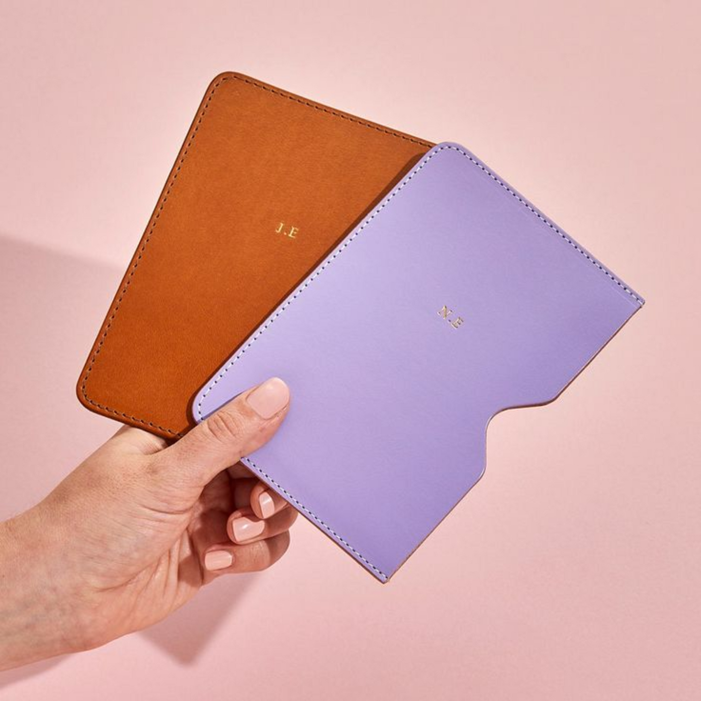 Slim Leather Passport Holder