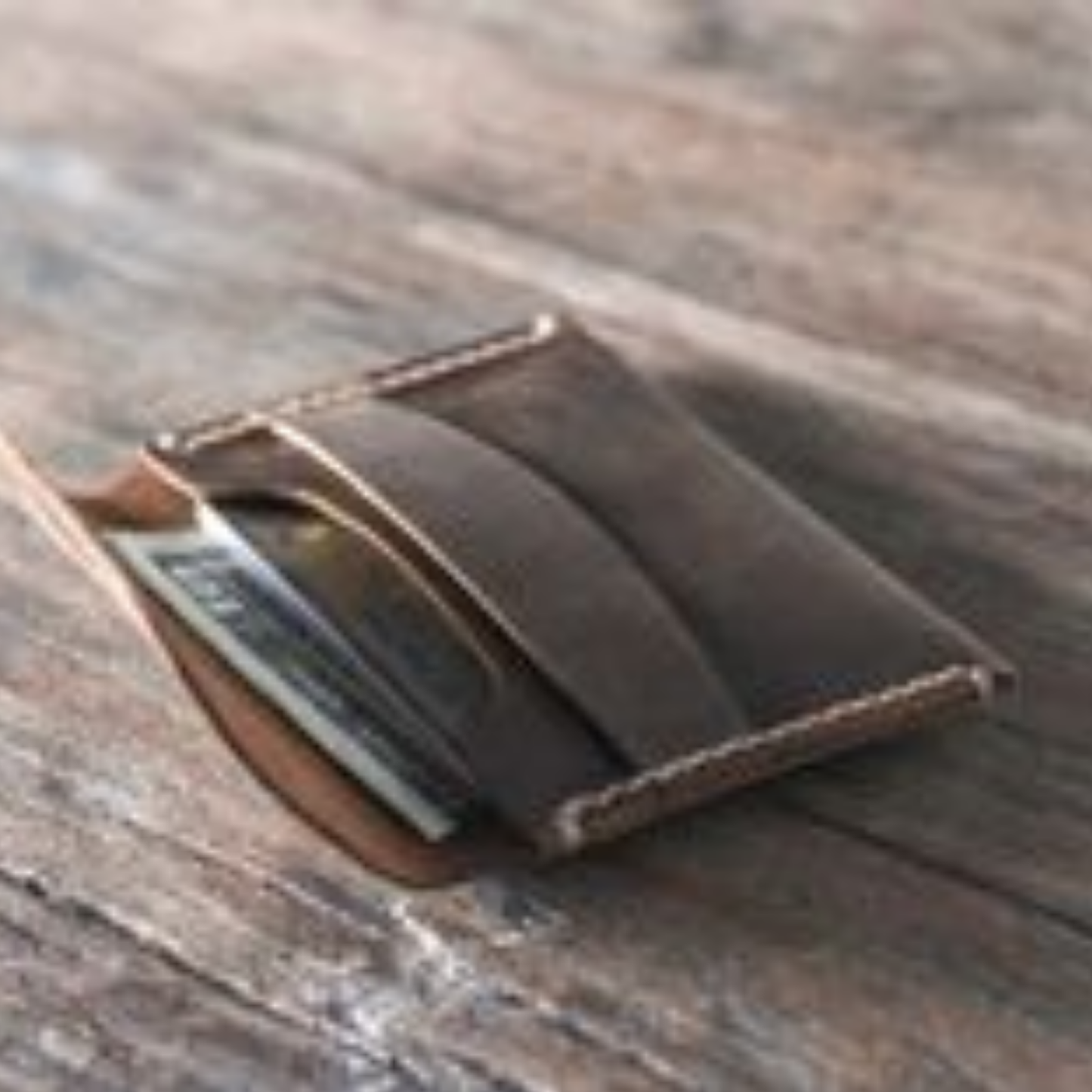 Personalized Fine Leather Front Pocket Wallet